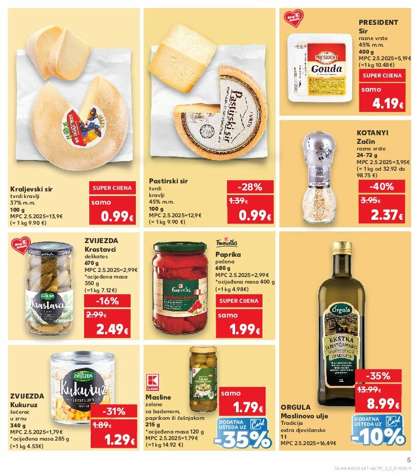 kaufland - Prelistajte katalog Kaufland, vrijedi od 13.08. do 19.08. - page: 5