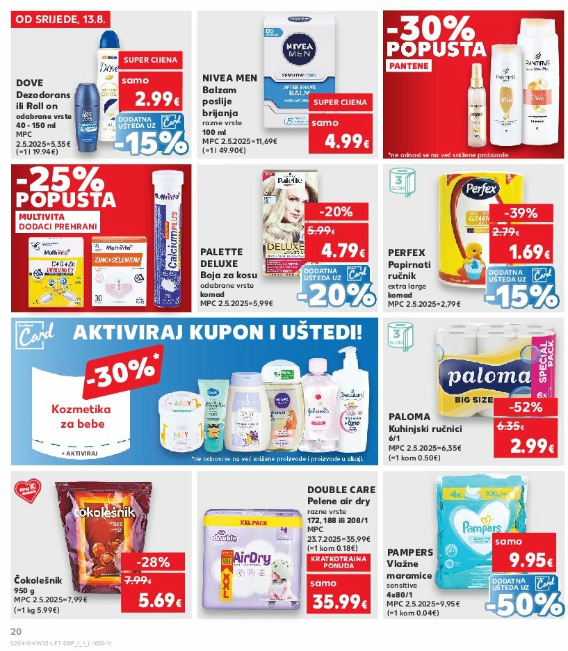 kaufland - Prelistajte katalog Kaufland, vrijedi od 13.08. do 19.08. - page: 20