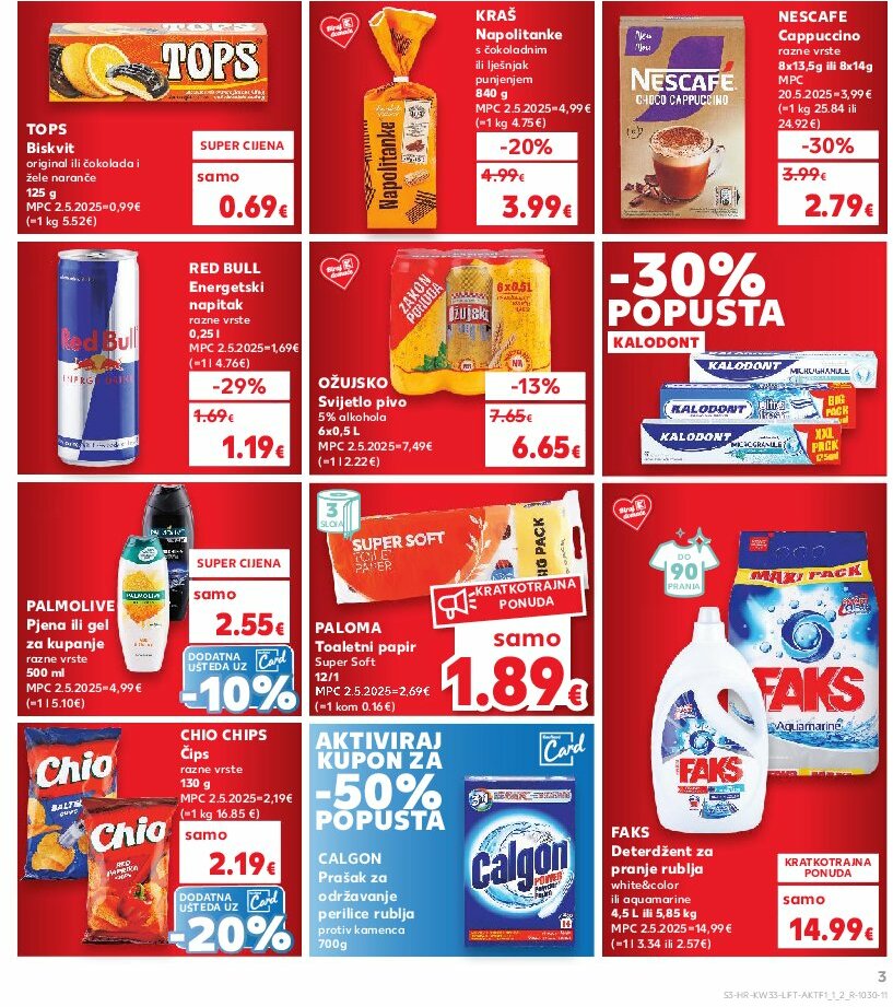 kaufland - Prelistajte katalog Kaufland, vrijedi od 13.08. do 19.08. - page: 3