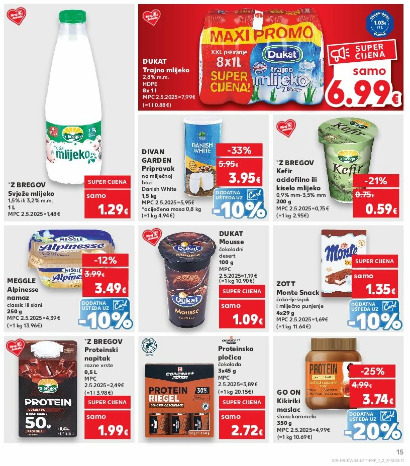 kaufland - Prelistajte katalog Kaufland, vrijedi od 13.08. do 19.08. - page: 15