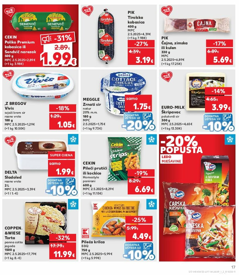 kaufland - Prelistajte katalog Kaufland, vrijedi od 13.08. do 19.08. - page: 17