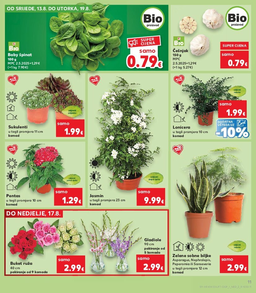 kaufland - Prelistajte katalog Kaufland, vrijedi od 13.08. do 19.08. - page: 11