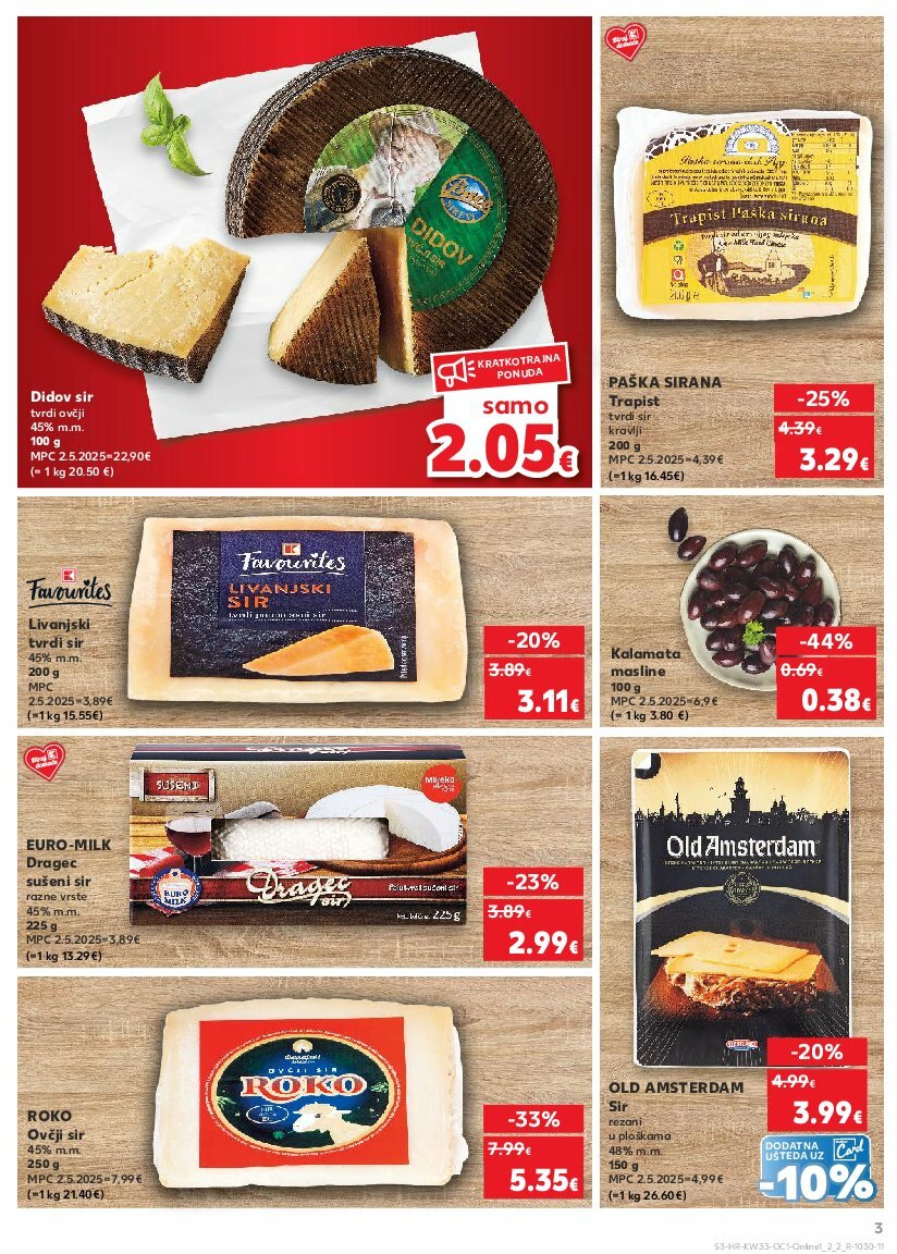 kaufland - Prelistajte katalog Kaufland - Želiš još bogatiju ponudu, vrijedi od 13.08. do 19.08. - page: 3