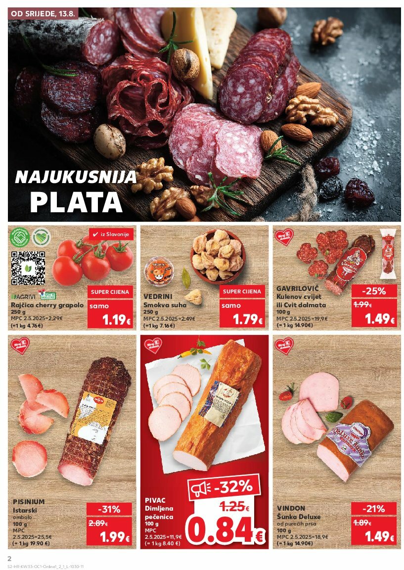 kaufland - Prelistajte katalog Kaufland - Želiš još bogatiju ponudu, vrijedi od 13.08. do 19.08. - page: 2