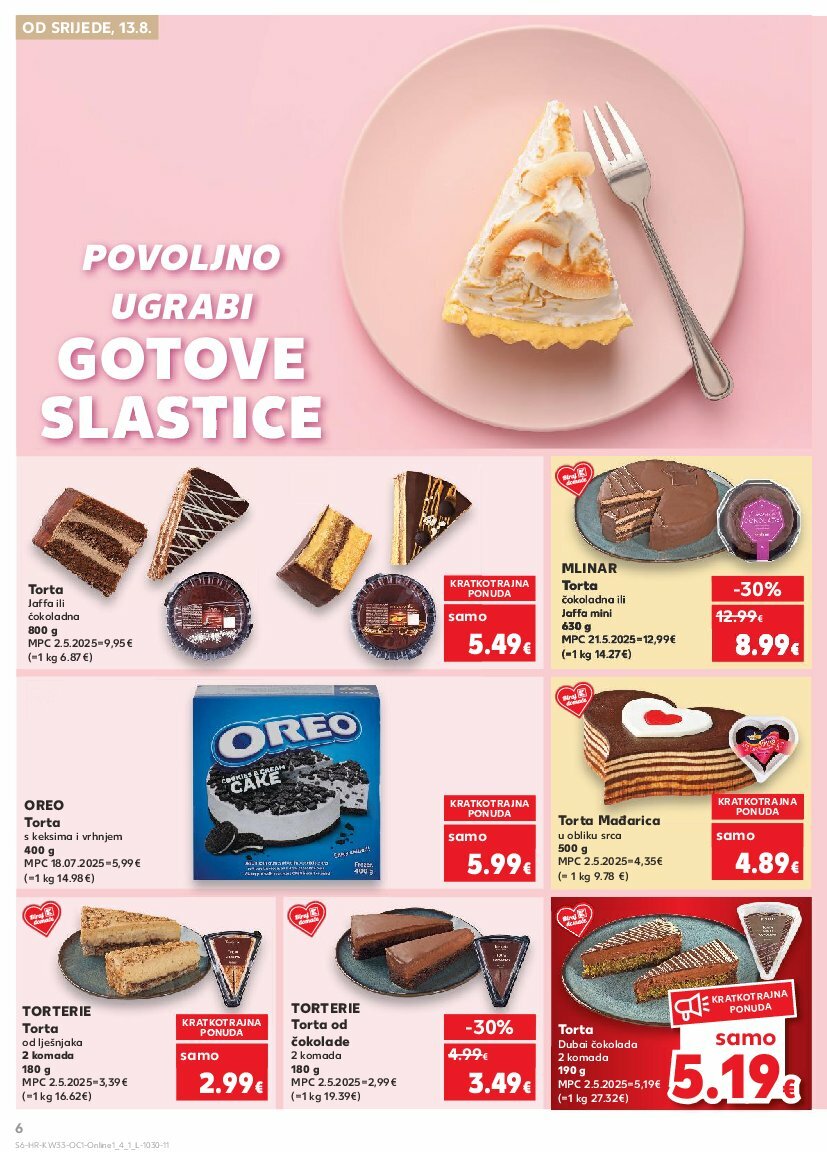 kaufland - Prelistajte katalog Kaufland - Želiš još bogatiju ponudu, vrijedi od 13.08. do 19.08. - page: 6