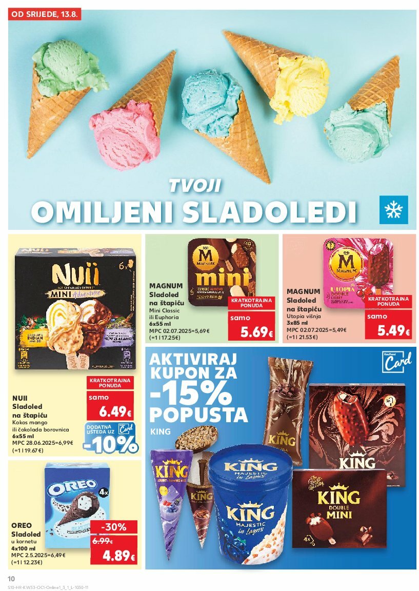 kaufland - Prelistajte katalog Kaufland - Želiš još bogatiju ponudu, vrijedi od 13.08. do 19.08. - page: 10