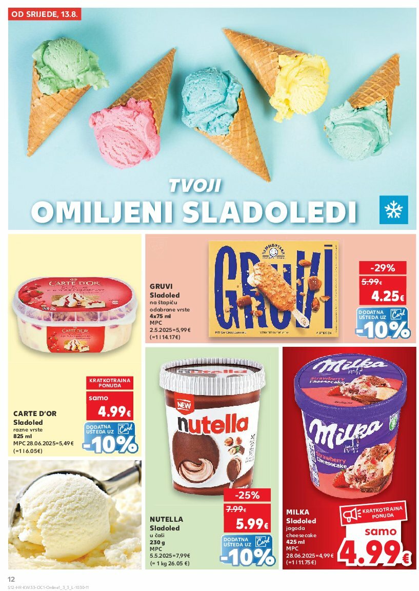 kaufland - Prelistajte katalog Kaufland - Želiš još bogatiju ponudu, vrijedi od 13.08. do 19.08. - page: 12
