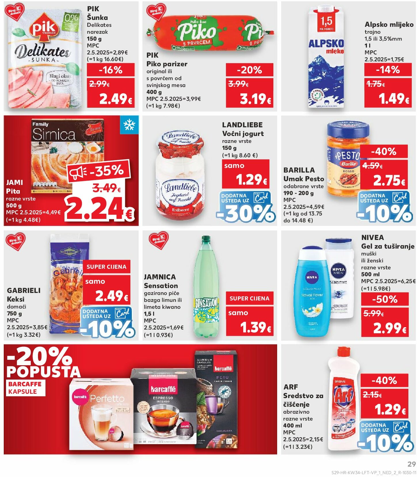 kaufland - Prelistajte katalog Kaufland - Mega Prilika, vrijedi od 20.08. do 26.08. - page: 29