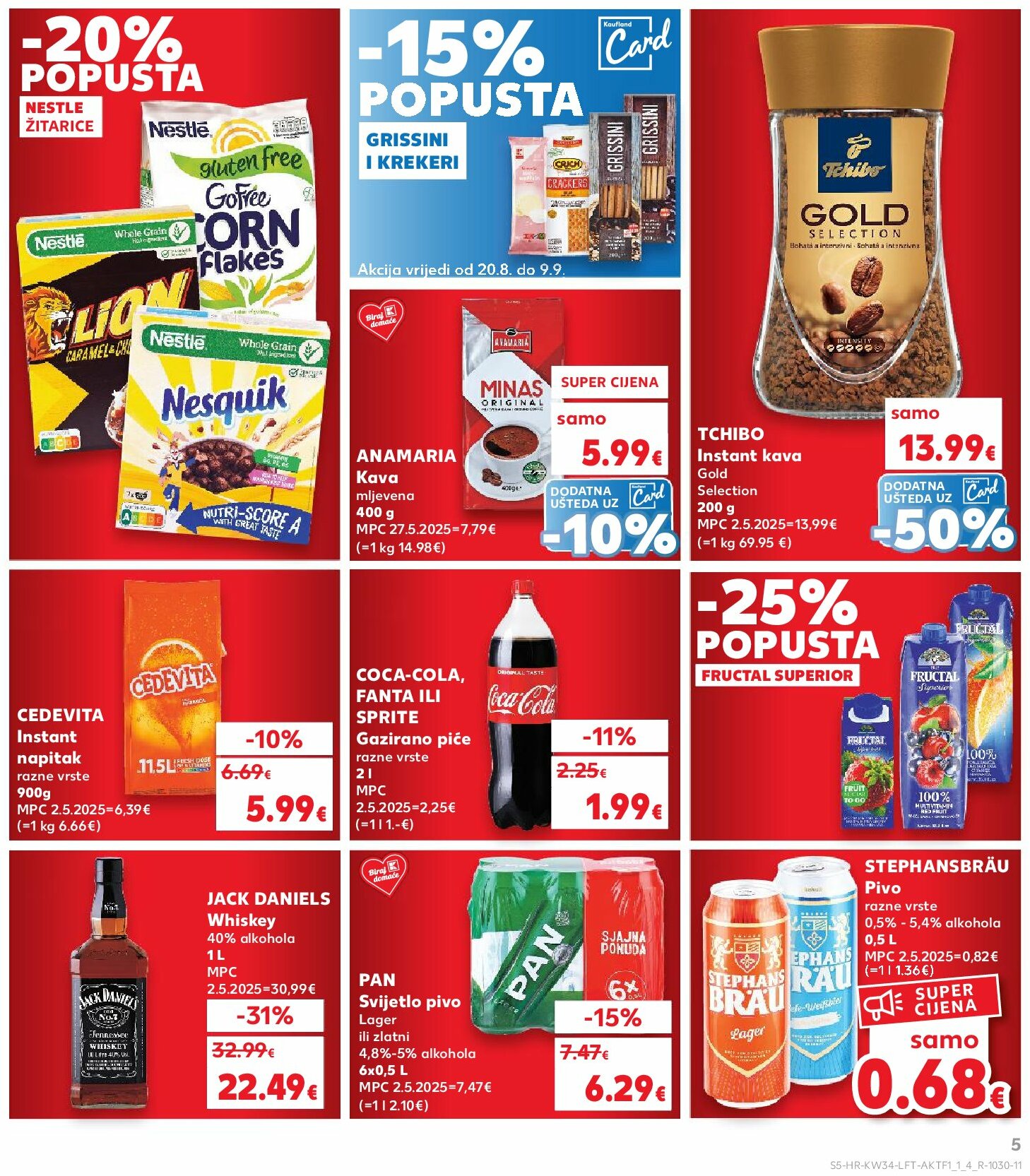 kaufland - Prelistajte katalog Kaufland - Mega Prilika, vrijedi od 20.08. do 26.08. - page: 5