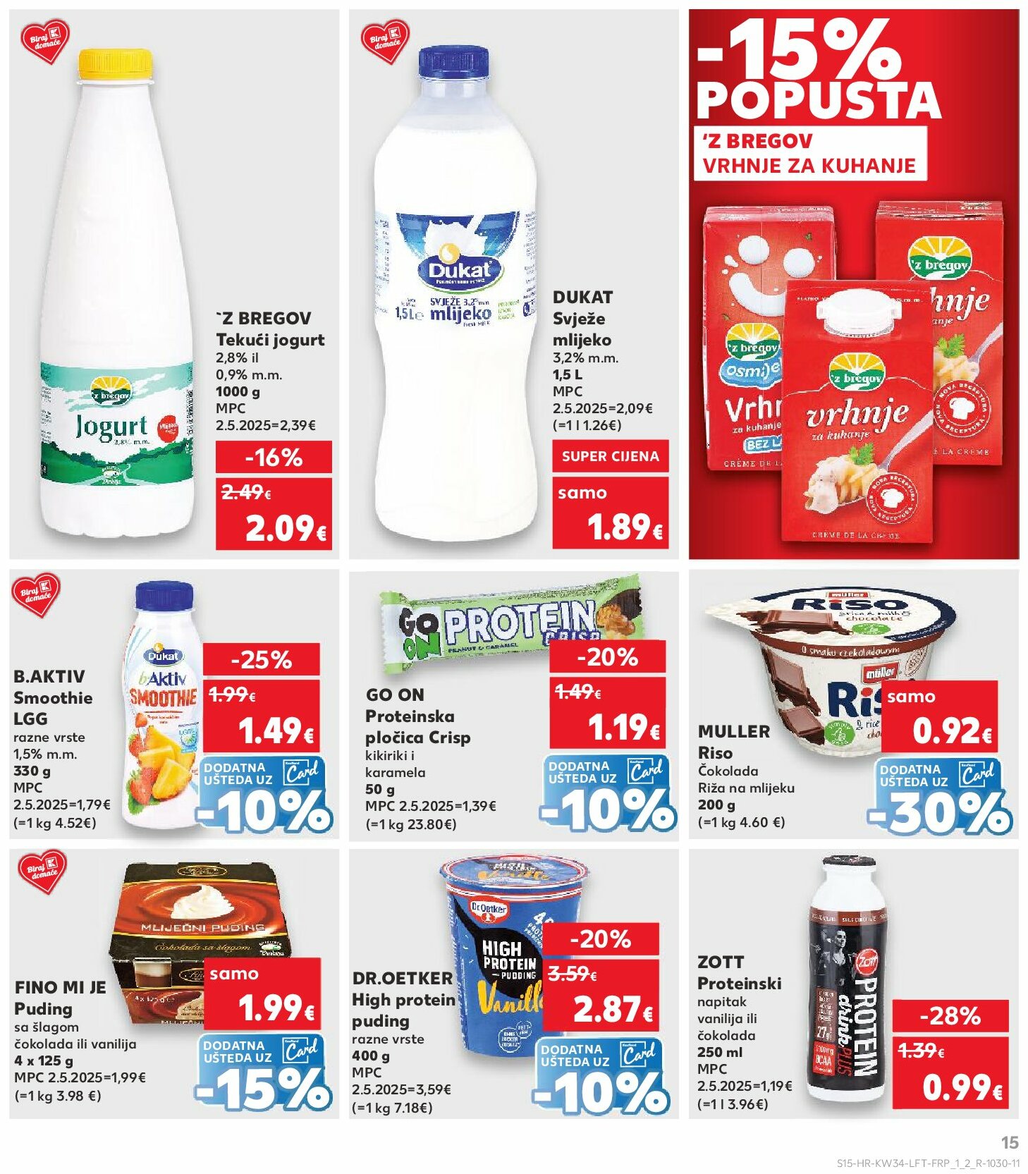 kaufland - Prelistajte katalog Kaufland - Mega Prilika, vrijedi od 20.08. do 26.08. - page: 15