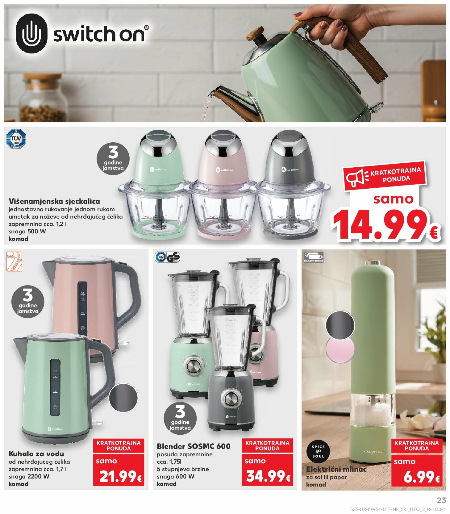 kaufland - Prelistajte katalog Kaufland - Mega Prilika, vrijedi od 20.08. do 26.08. - page: 23