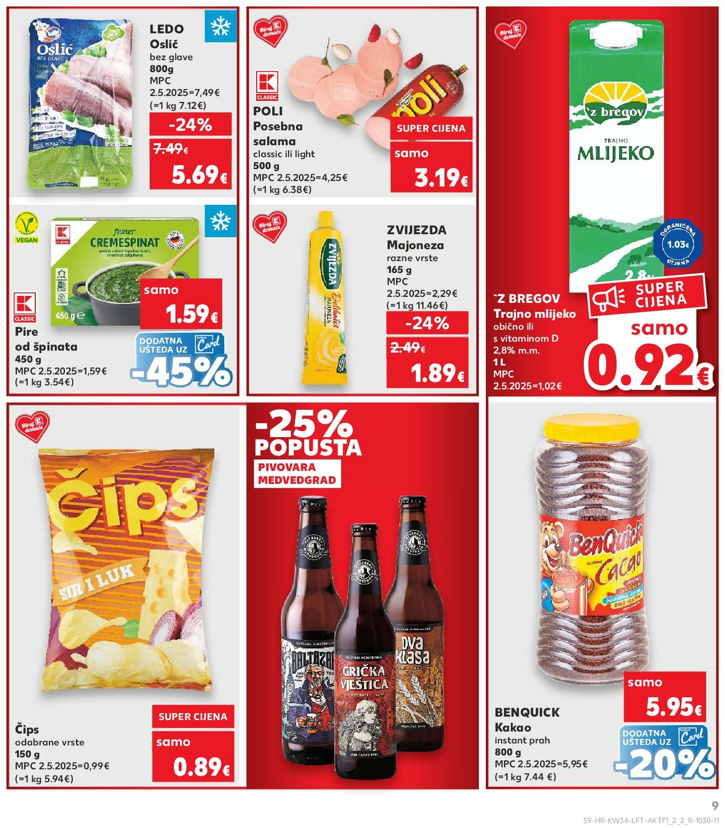 kaufland - Prelistajte katalog Kaufland - Mega Prilika, vrijedi od 20.08. do 26.08. - page: 9