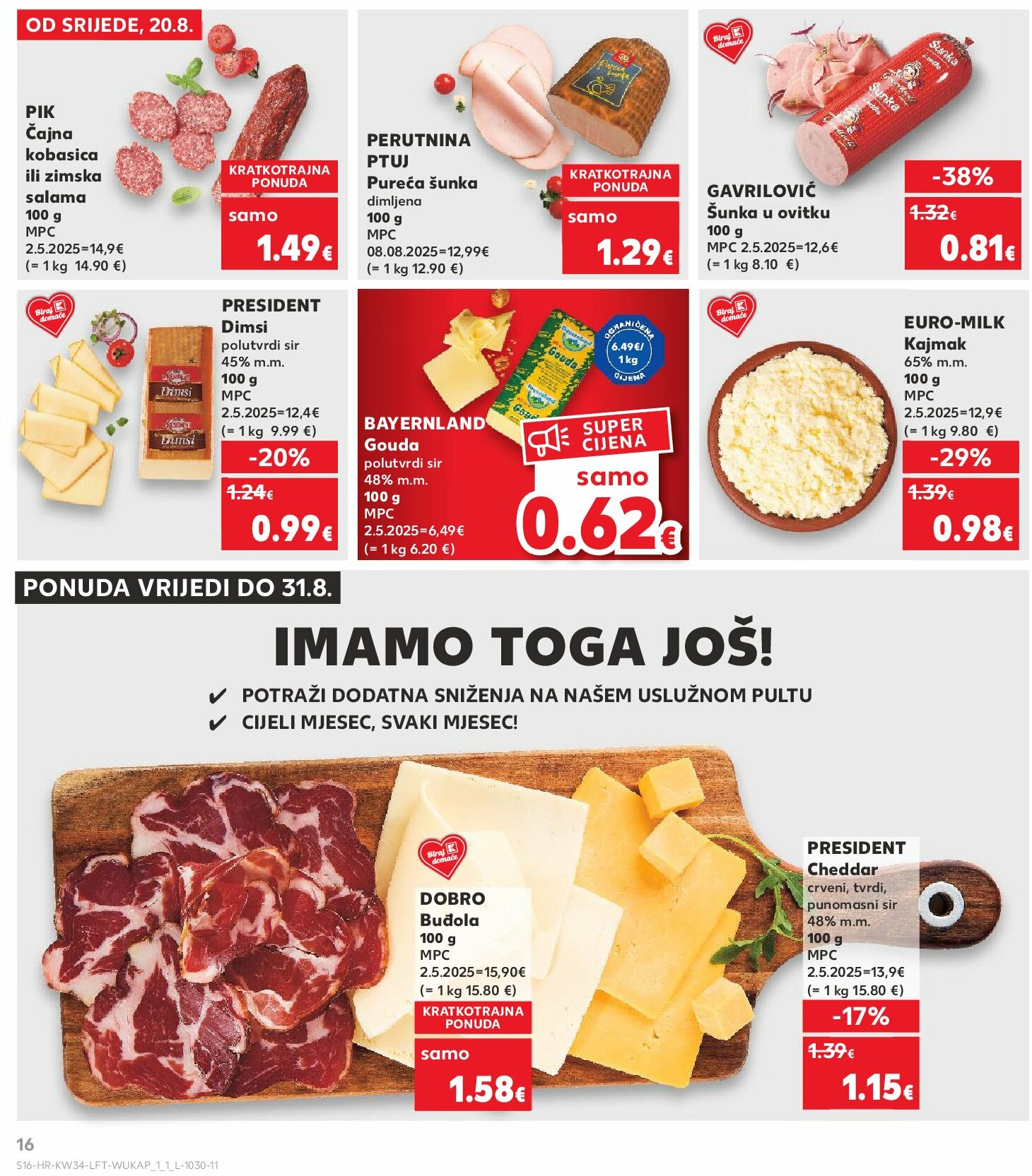kaufland - Prelistajte katalog Kaufland - Mega Prilika, vrijedi od 20.08. do 26.08. - page: 16