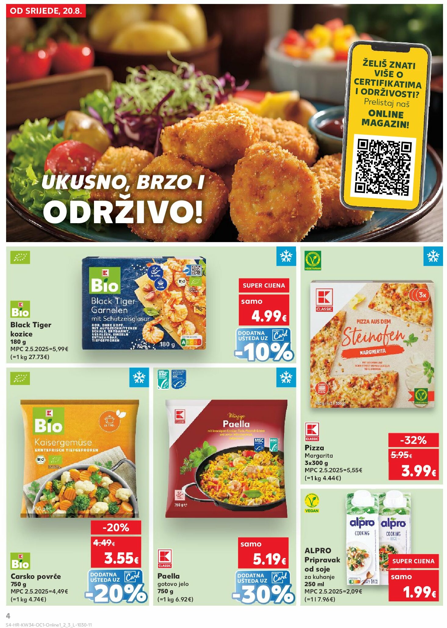 kaufland - Prelistajte katalog Kaufland - Želiš još bogatiju ponudu, vrijedi od 20.08. do 26.08. - page: 4