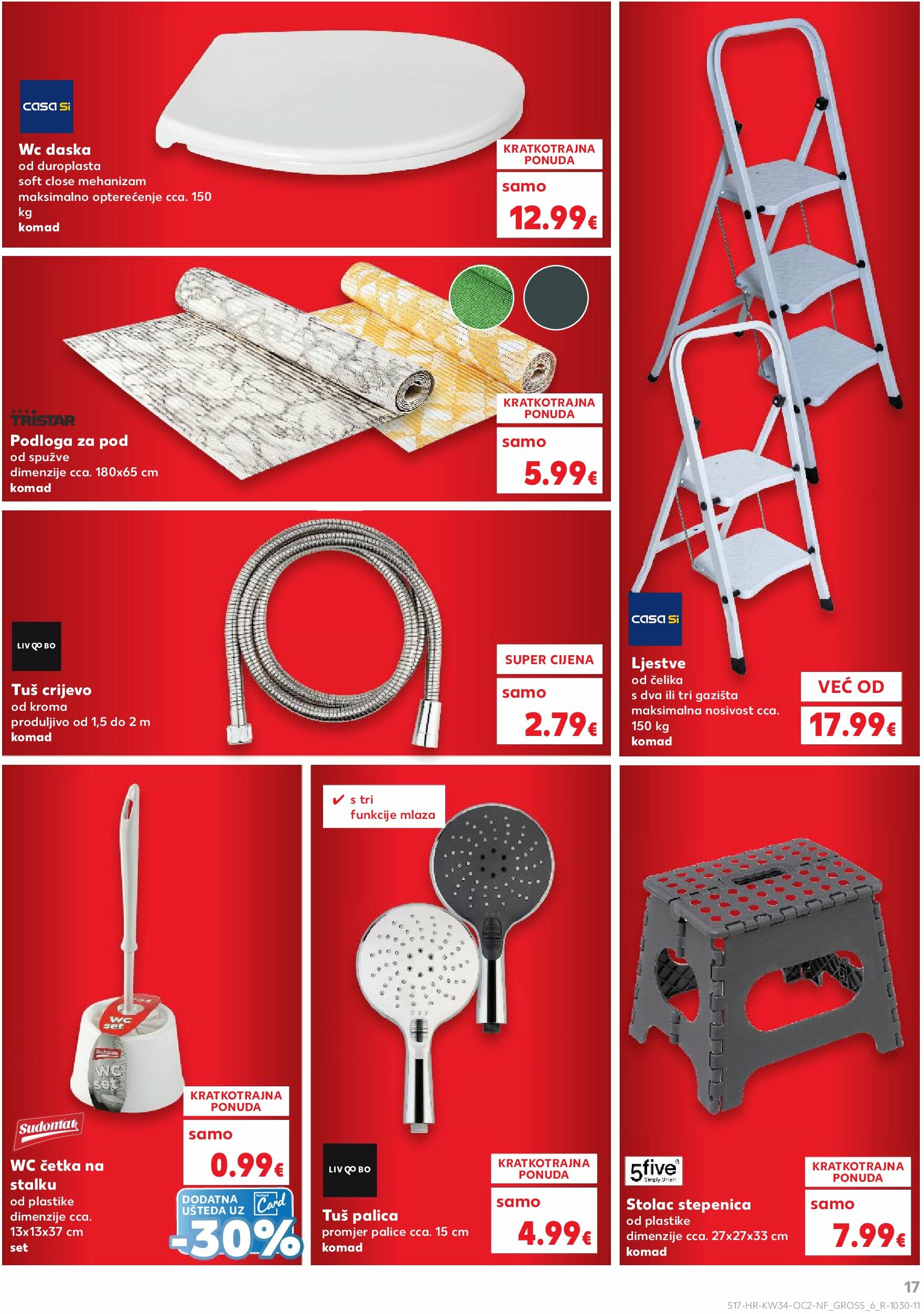 kaufland - Prelistajte katalog Kaufland - Neprehrambenih proizvoda, vrijedi od 20.08. do 26.08. - page: 17
