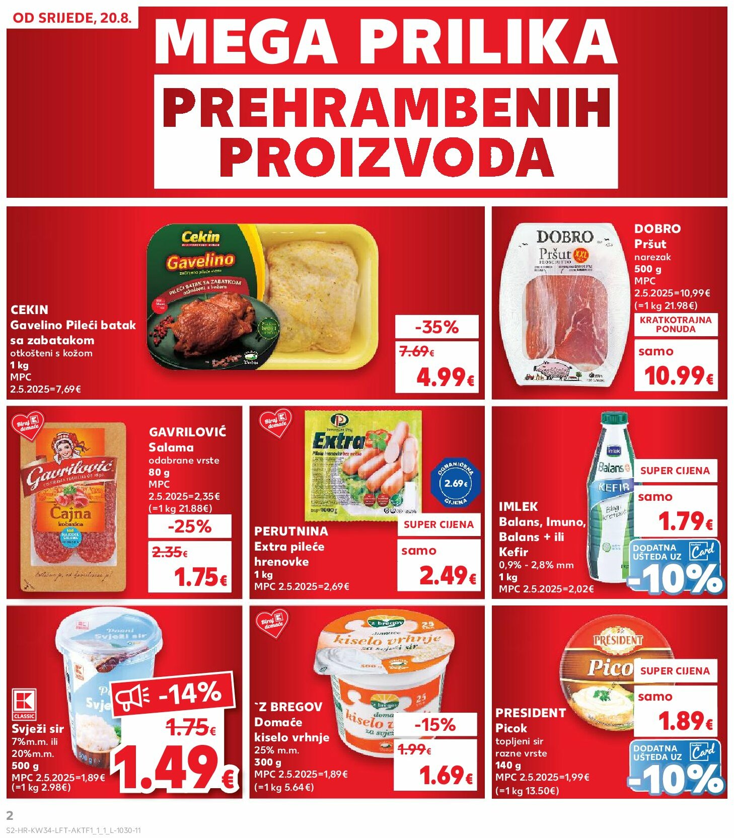 kaufland - Prelistajte katalog Kaufland, vrijedi od 20.08. do 26.08. - page: 2