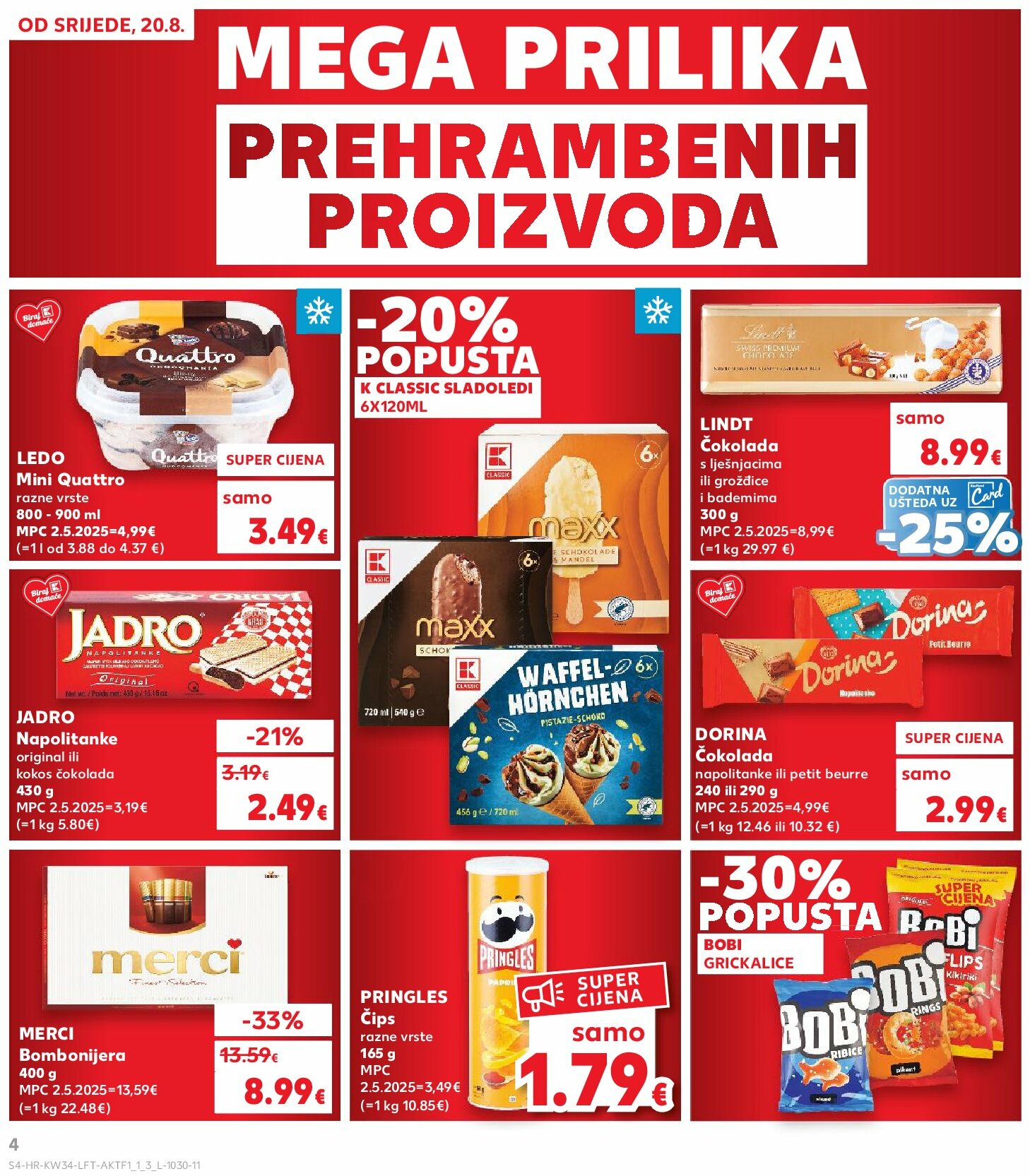 kaufland - Prelistajte katalog Kaufland, vrijedi od 20.08. do 26.08. - page: 4