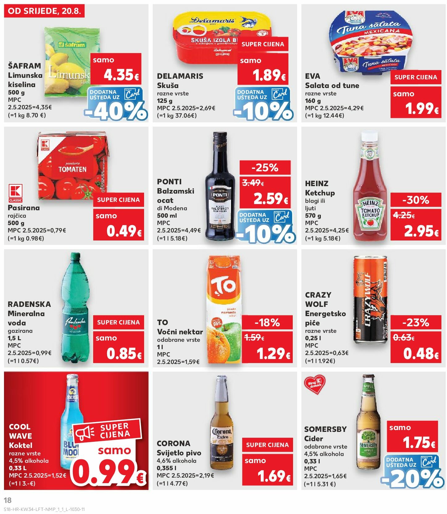kaufland - Prelistajte katalog Kaufland, vrijedi od 20.08. do 26.08. - page: 18
