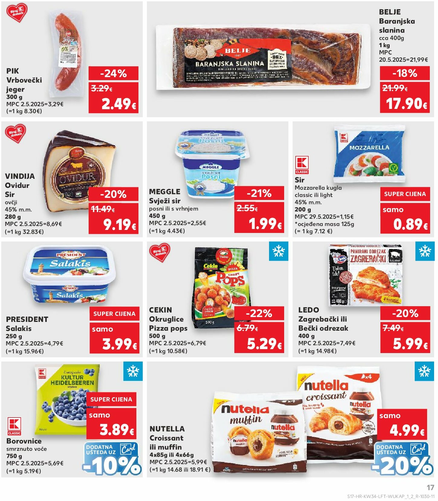 kaufland - Prelistajte katalog Kaufland, vrijedi od 20.08. do 26.08. - page: 17