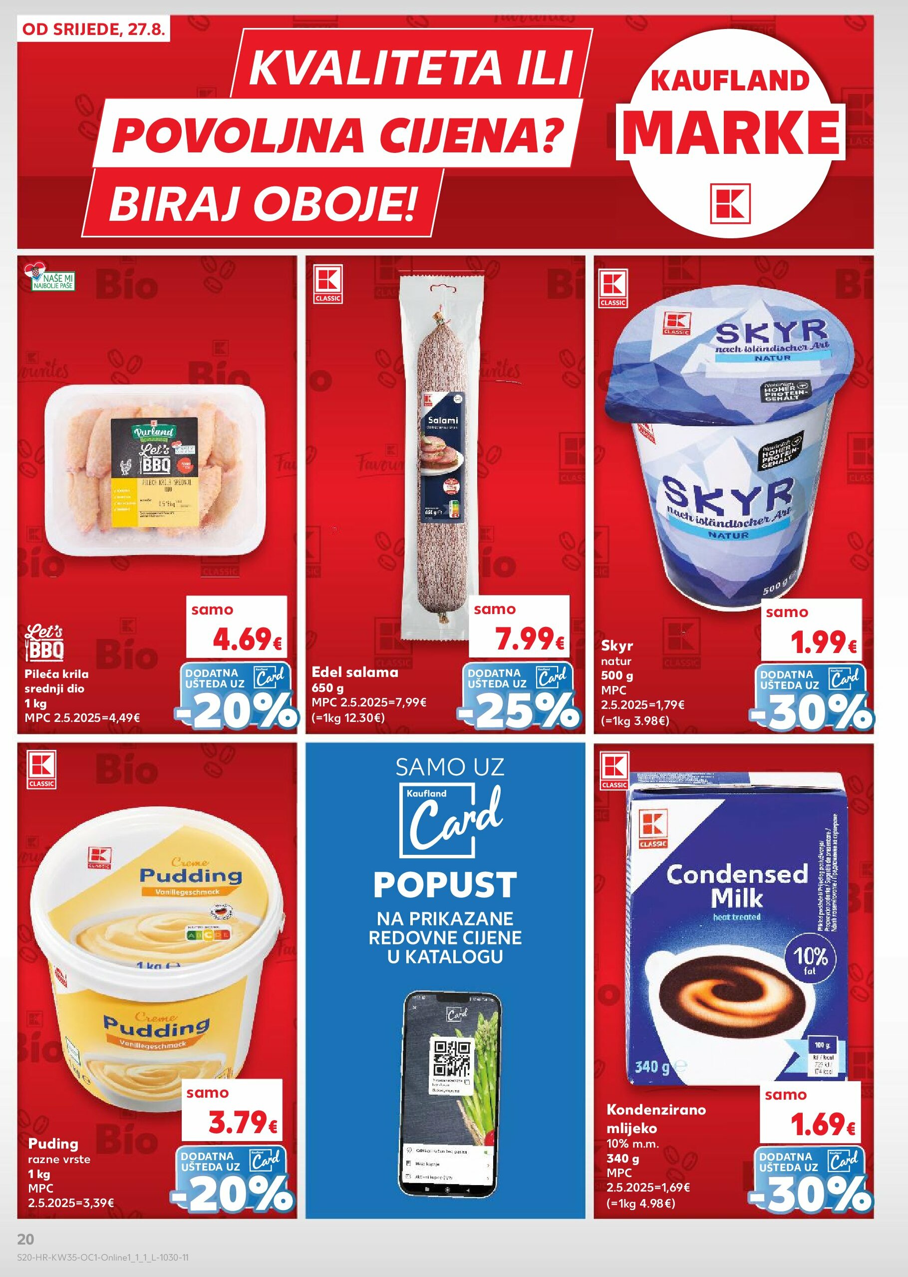 kaufland - Prelistajte katalog Kaufland - Želiš još bogatiju ponudu, vrijedi od 27.08. do 02.09. - page: 20