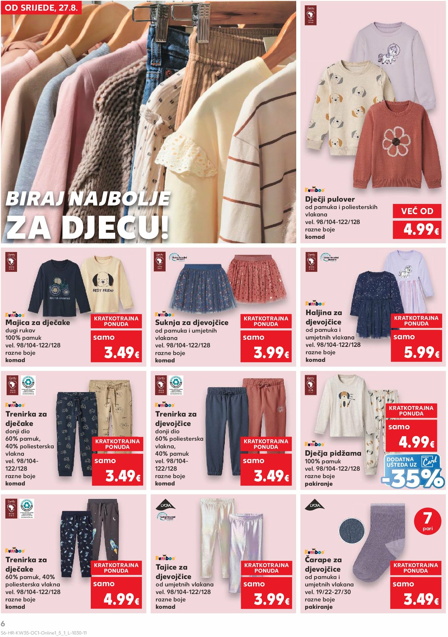 kaufland - Prelistajte katalog Kaufland - Želiš još bogatiju ponudu, vrijedi od 27.08. do 02.09. - page: 6