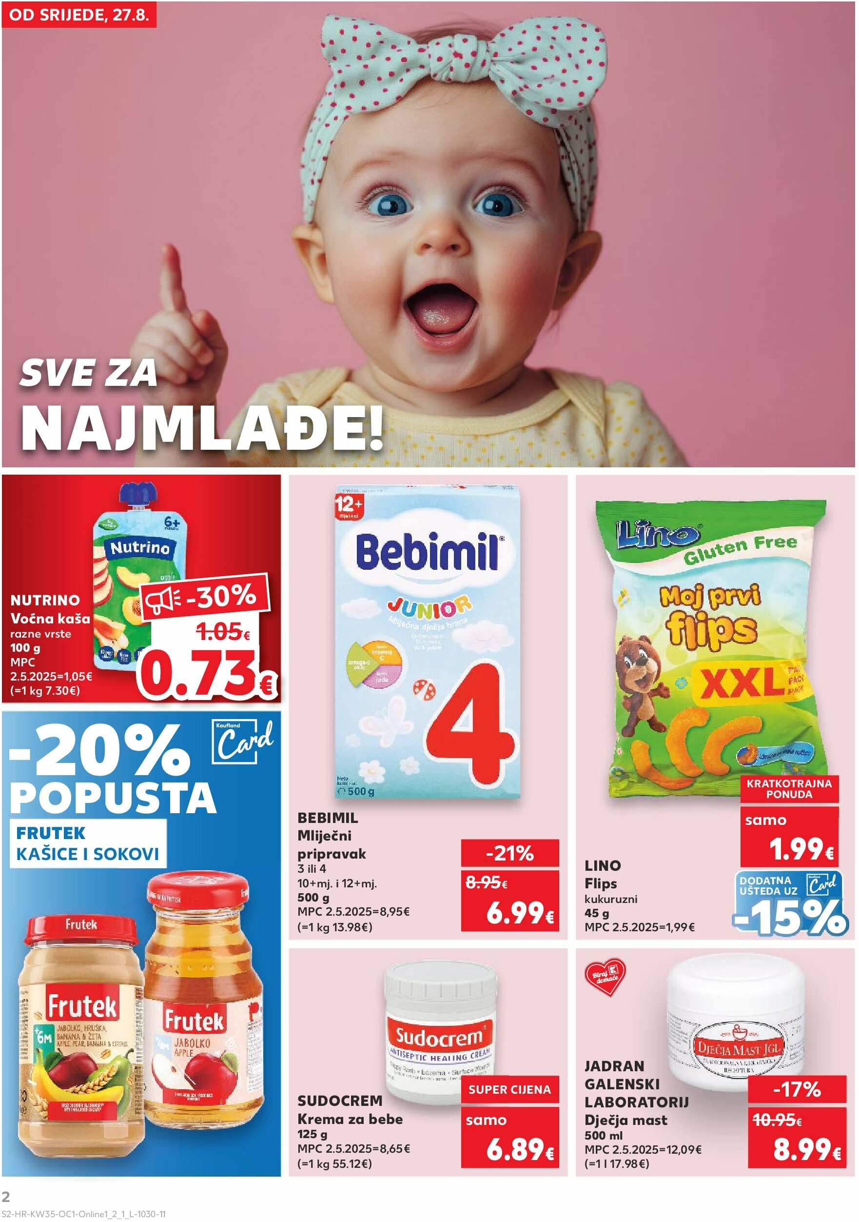 kaufland - Prelistajte katalog Kaufland - Želiš još bogatiju ponudu, vrijedi od 27.08. do 02.09. - page: 2