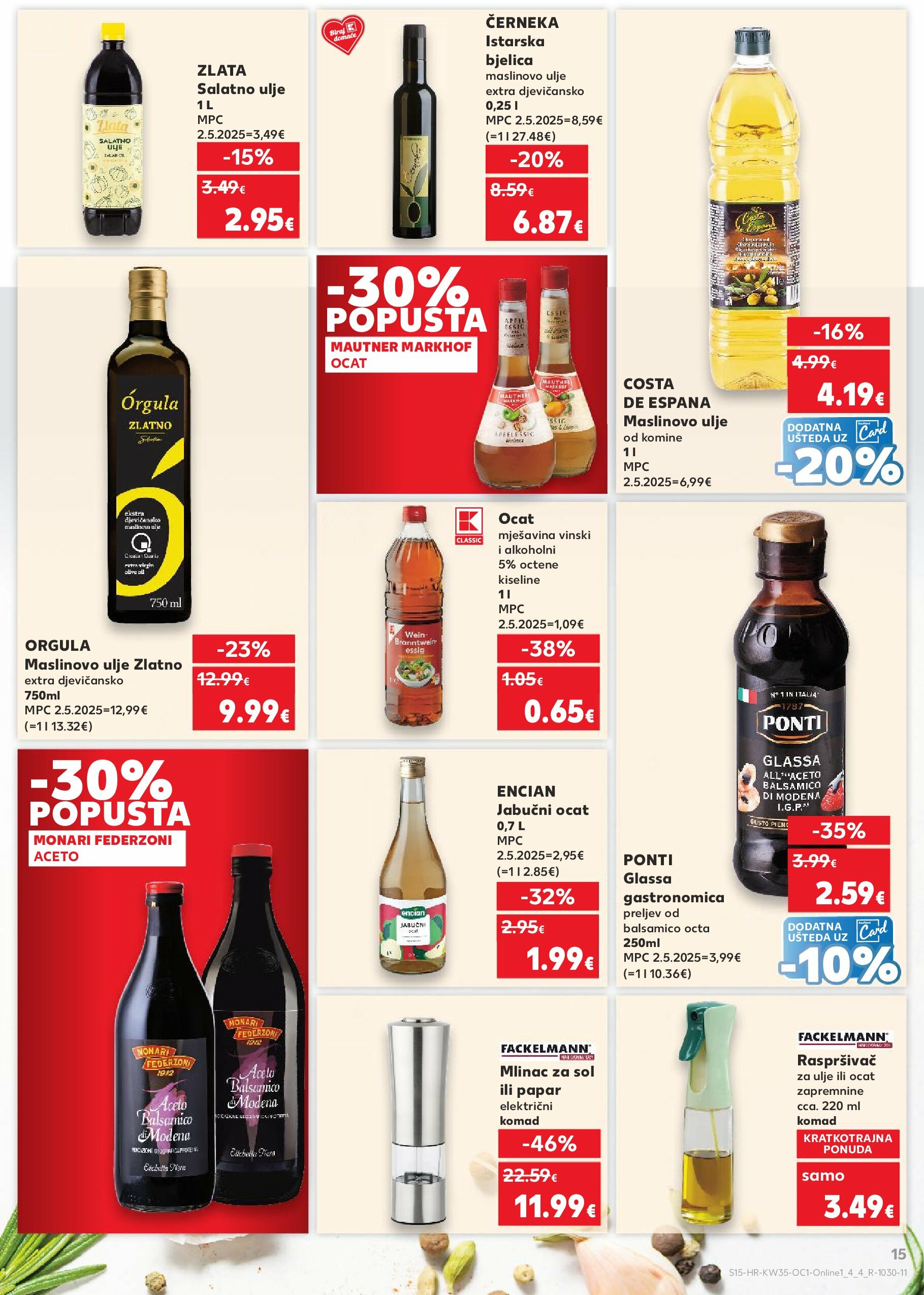 kaufland - Prelistajte katalog Kaufland - Želiš još bogatiju ponudu, vrijedi od 27.08. do 02.09. - page: 15