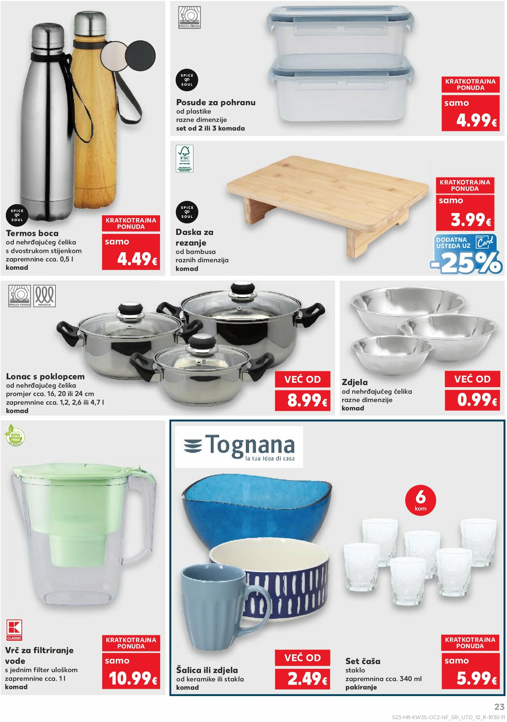 kaufland - Prelistajte katalog Kaufland - Neprehrambenih proizvoda, vrijedi od 27.08. do 02.09. - page: 23