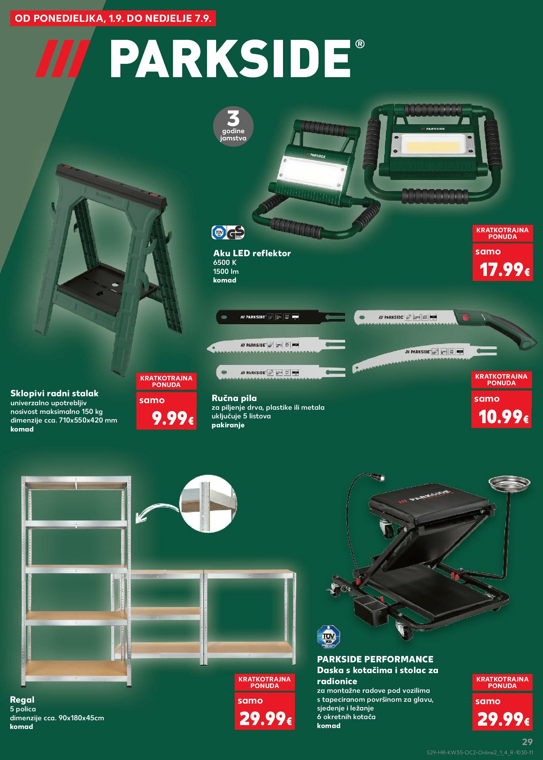 kaufland - Prelistajte katalog Kaufland - Neprehrambenih proizvoda, vrijedi od 27.08. do 02.09. - page: 29