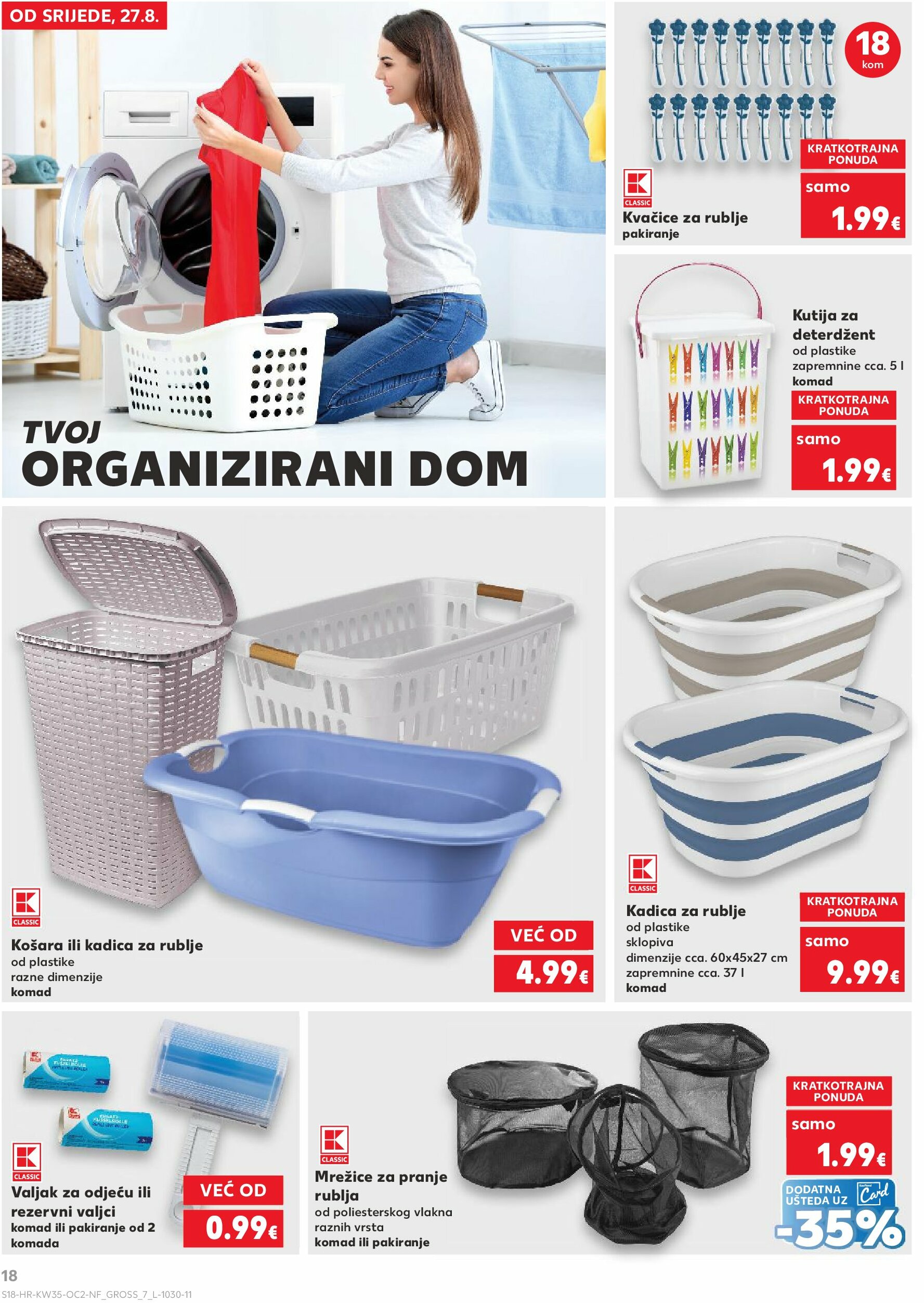 kaufland - Prelistajte katalog Kaufland - Neprehrambenih proizvoda, vrijedi od 27.08. do 02.09. - page: 18