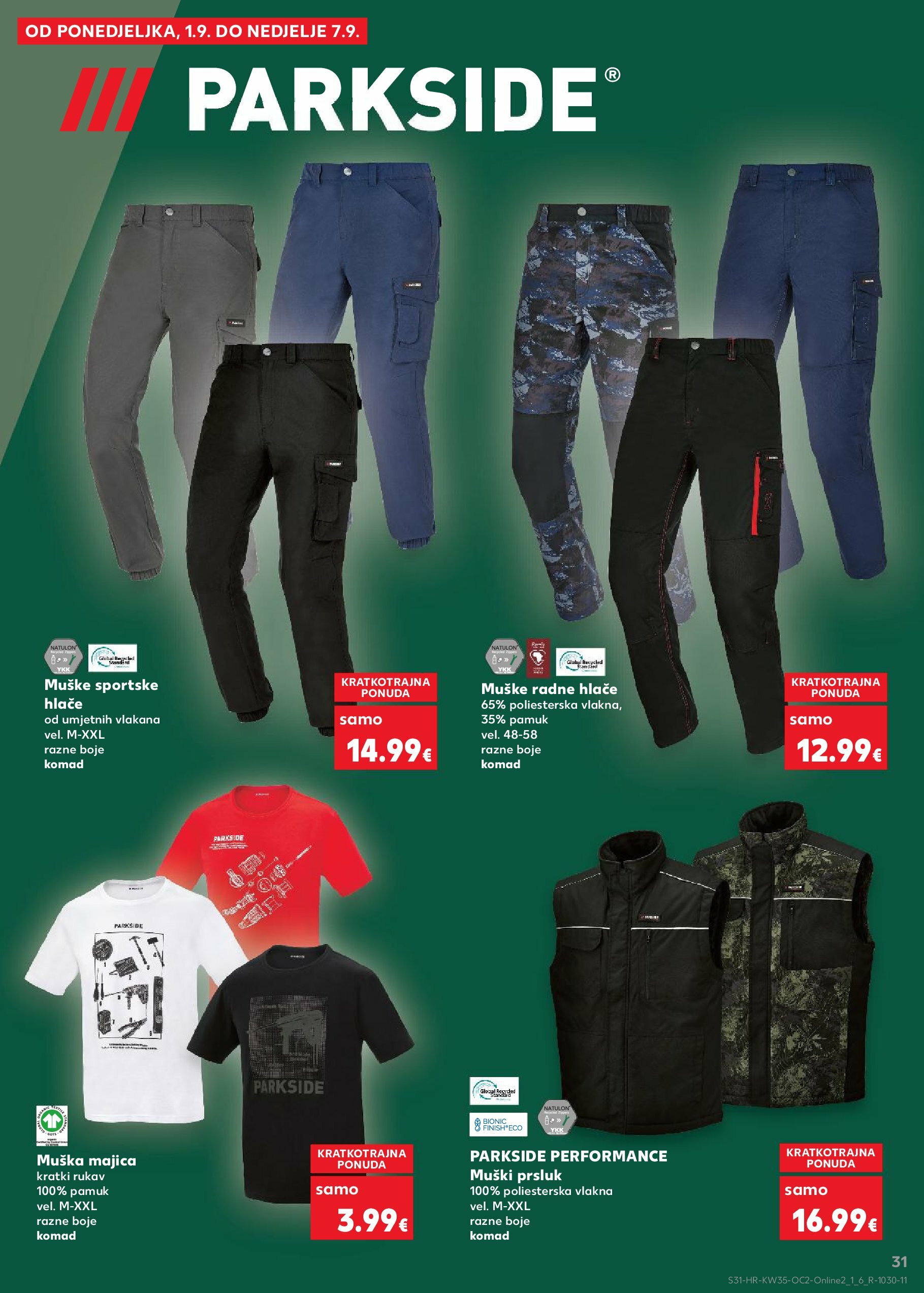 kaufland - Prelistajte katalog Kaufland - Neprehrambenih proizvoda, vrijedi od 27.08. do 02.09. - page: 31