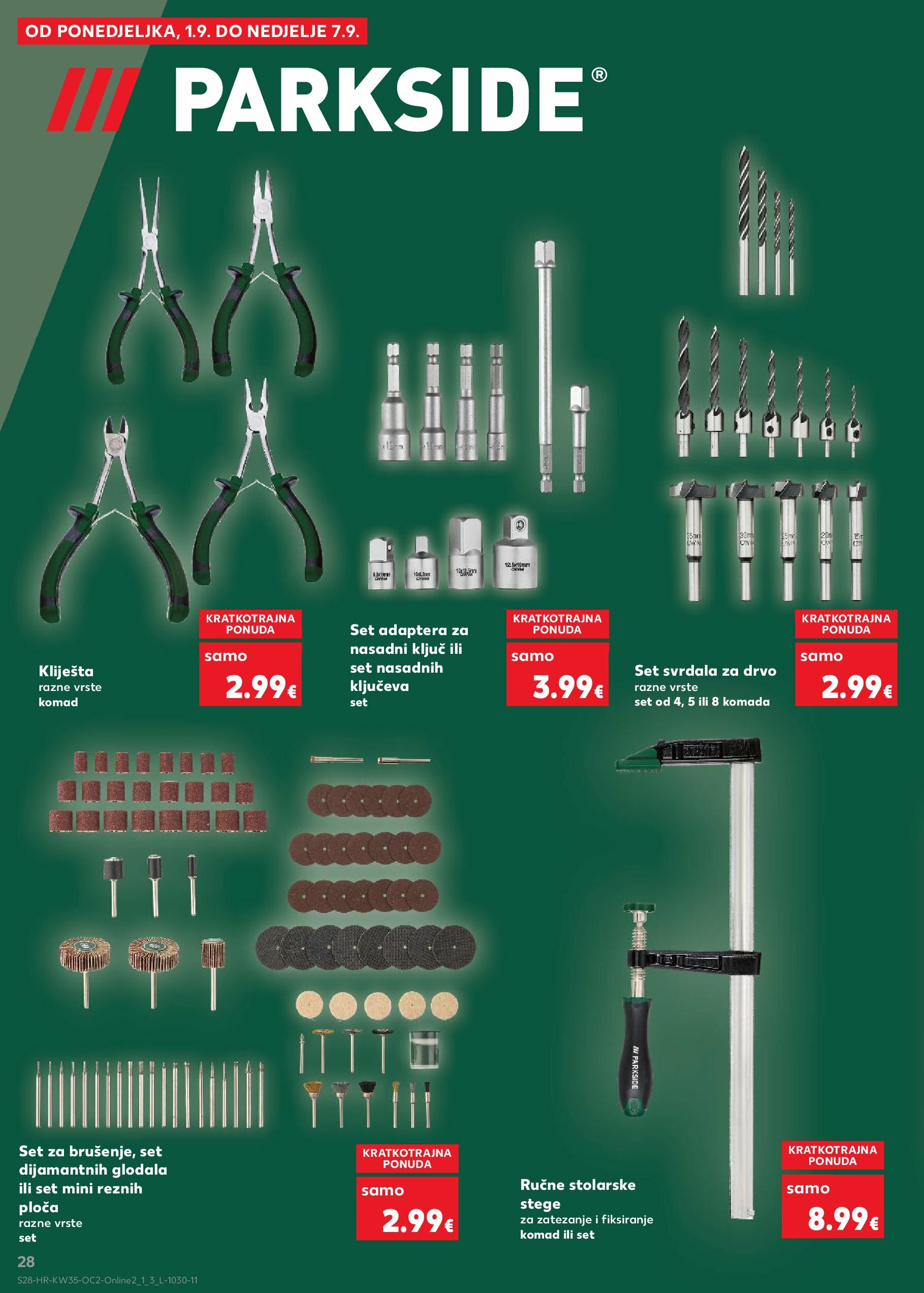kaufland - Prelistajte katalog Kaufland - Neprehrambenih proizvoda, vrijedi od 27.08. do 02.09. - page: 28