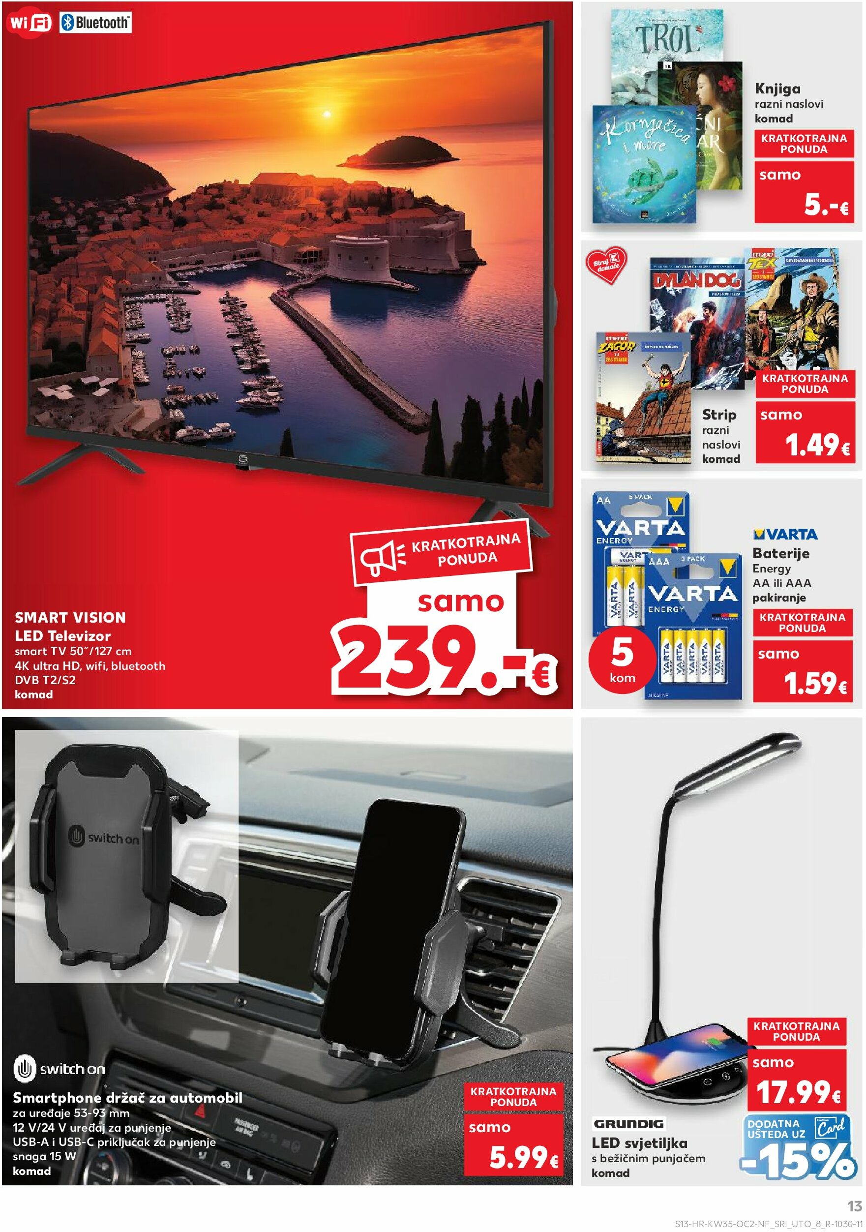 kaufland - Prelistajte katalog Kaufland - Neprehrambenih proizvoda, vrijedi od 27.08. do 02.09. - page: 13