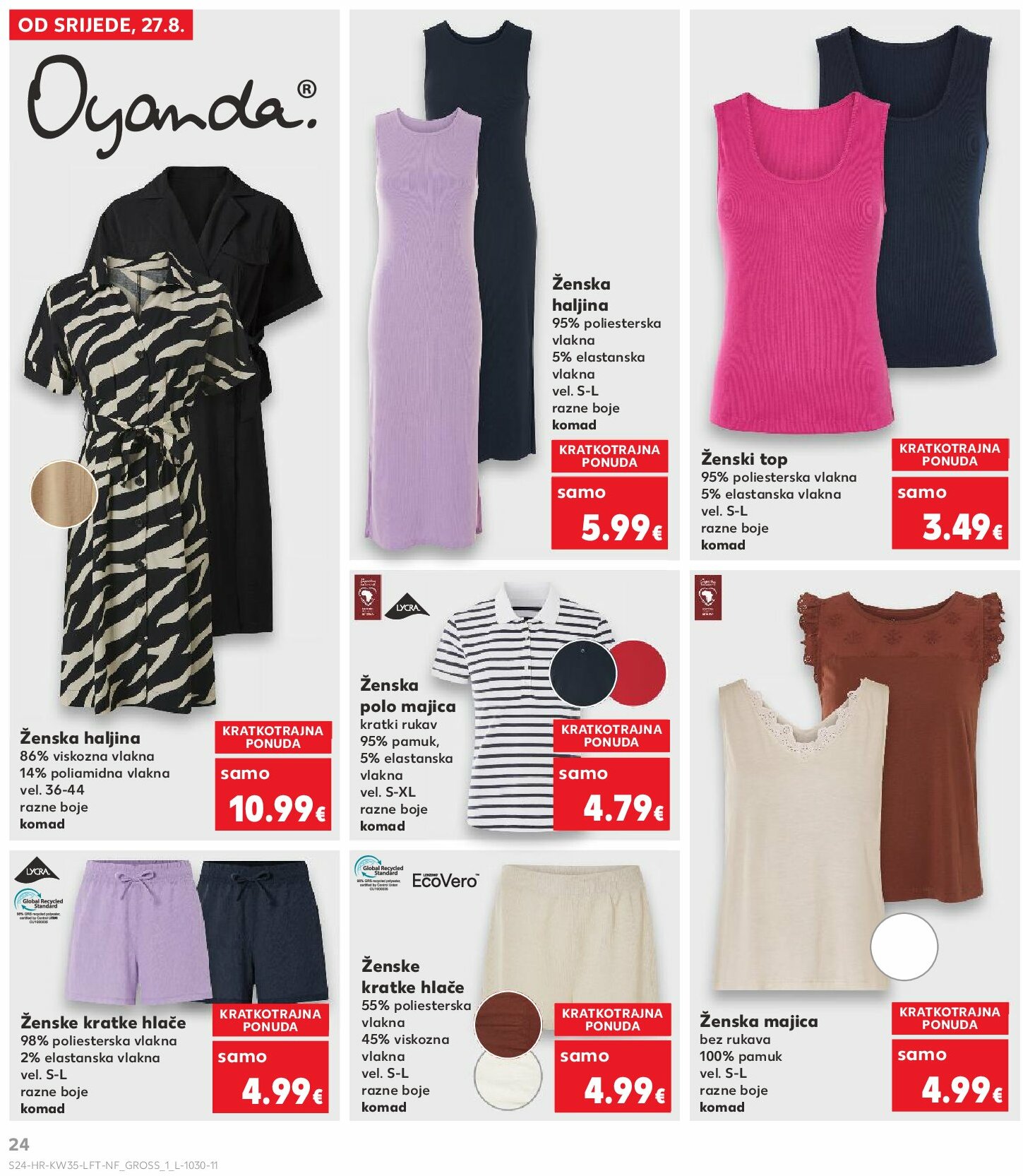 kaufland - Prelistajte katalog Kaufland, vrijedi od 27.08. do 02.09. - page: 24