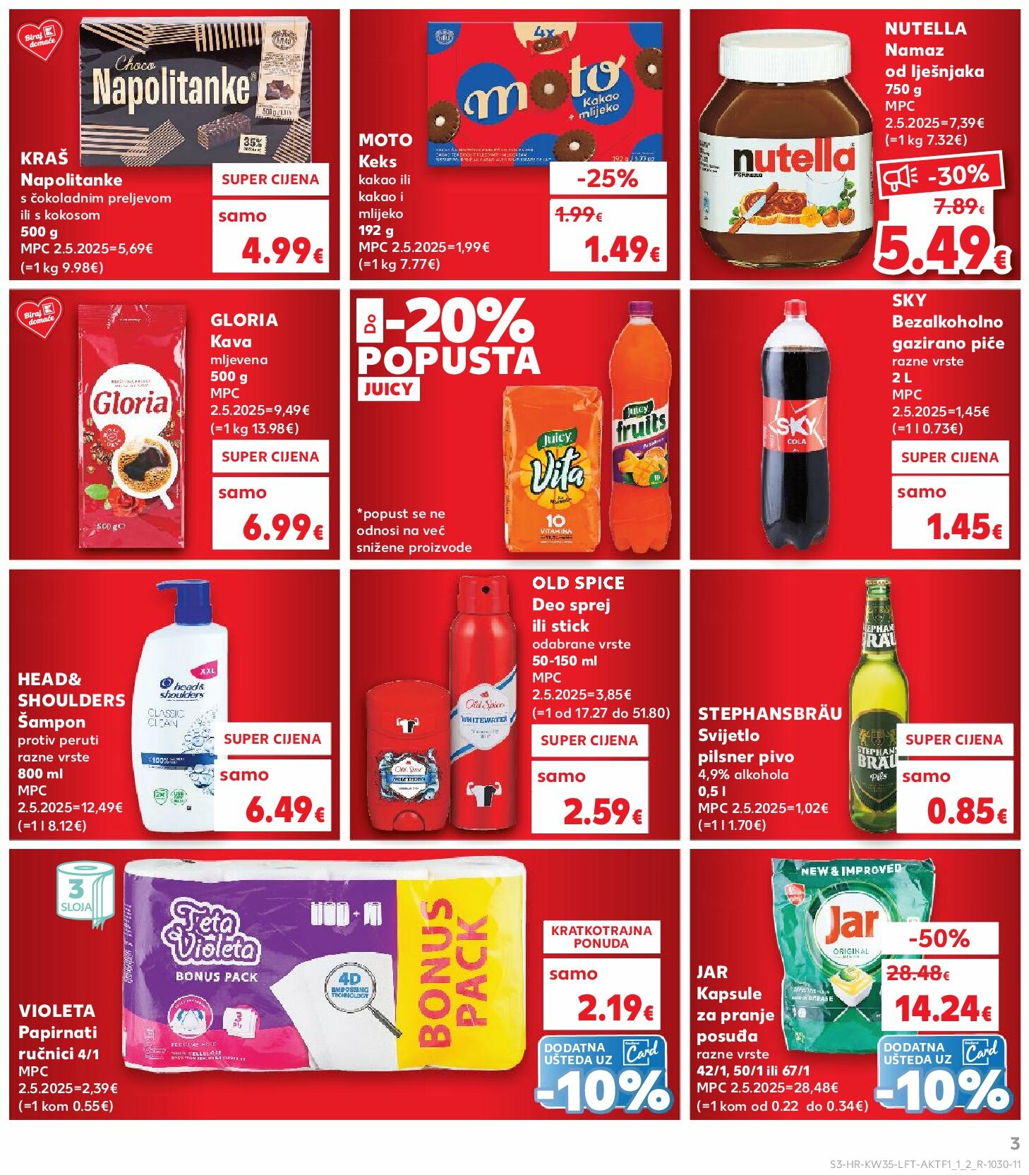 kaufland - Prelistajte katalog Kaufland, vrijedi od 27.08. do 02.09. - page: 3