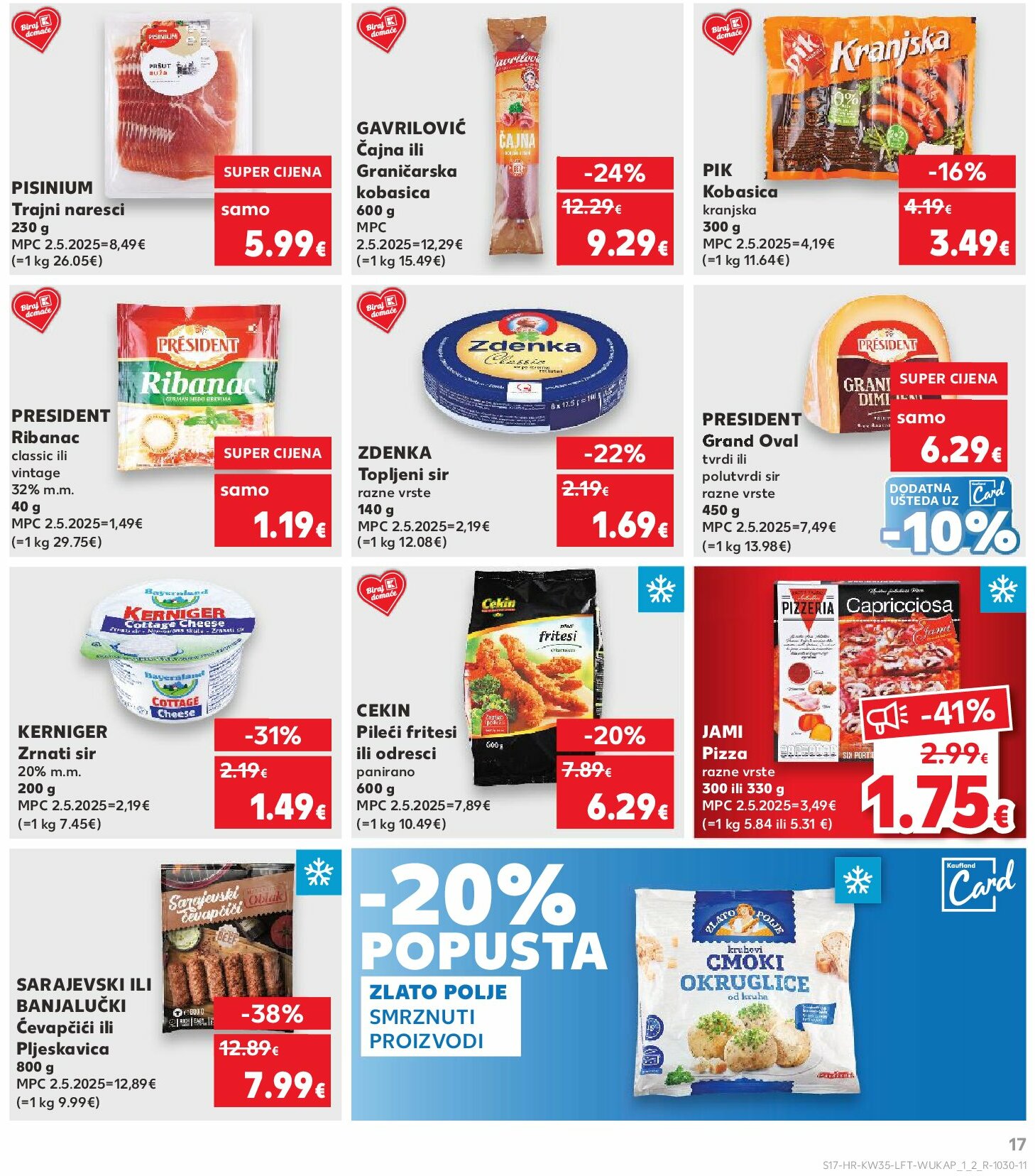 kaufland - Prelistajte katalog Kaufland, vrijedi od 27.08. do 02.09. - page: 17
