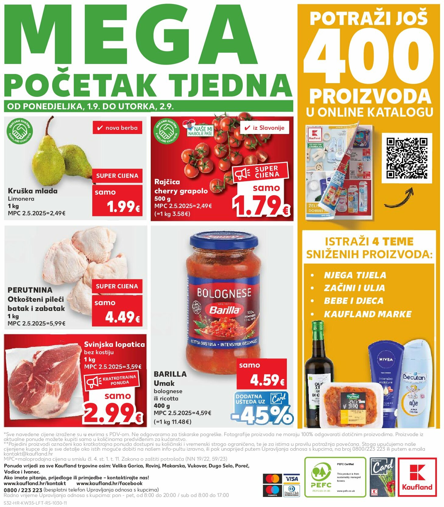 kaufland - Prelistajte katalog Kaufland, vrijedi od 27.08. do 02.09. - page: 32