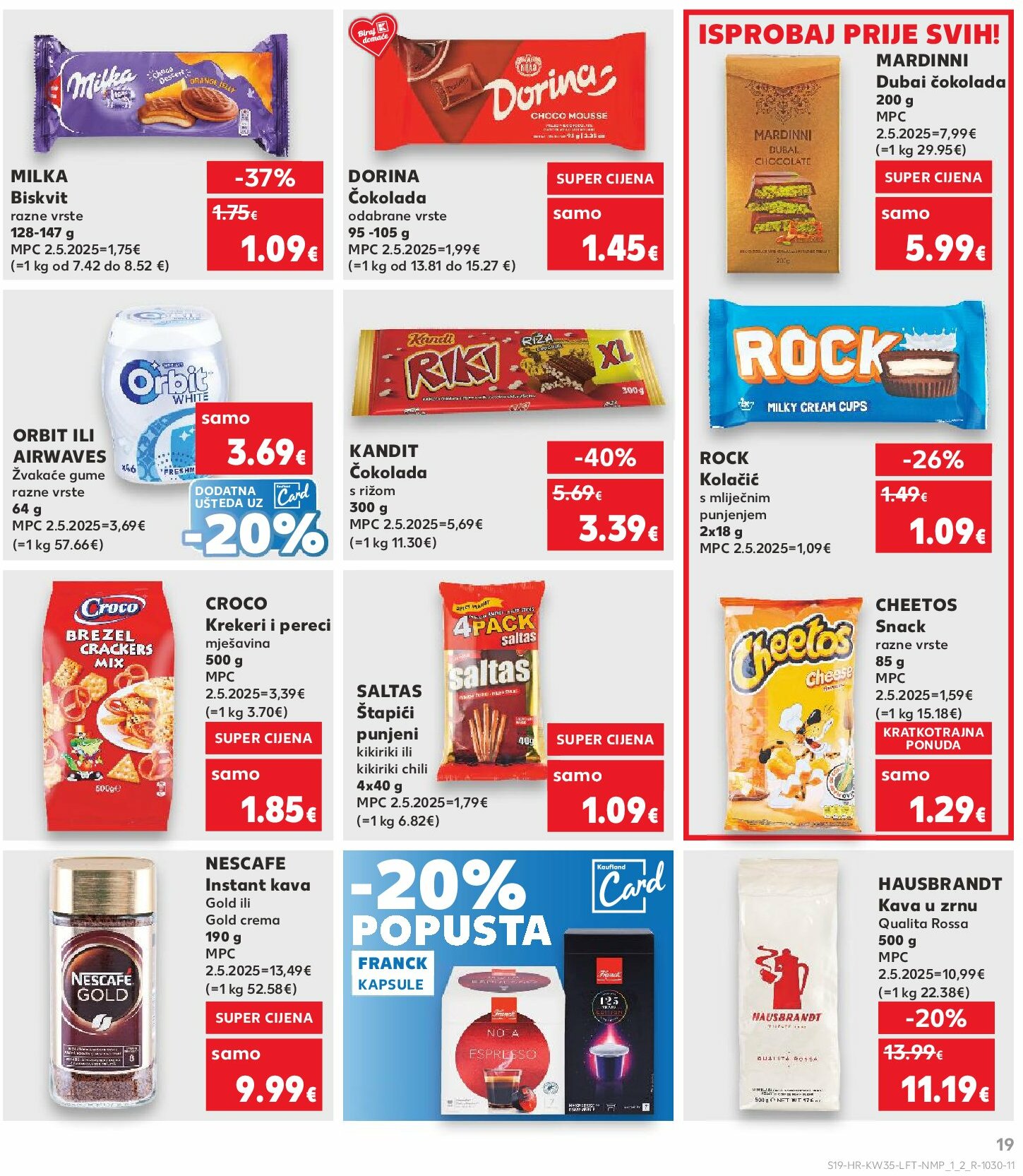 kaufland - Prelistajte katalog Kaufland, vrijedi od 27.08. do 02.09. - page: 19