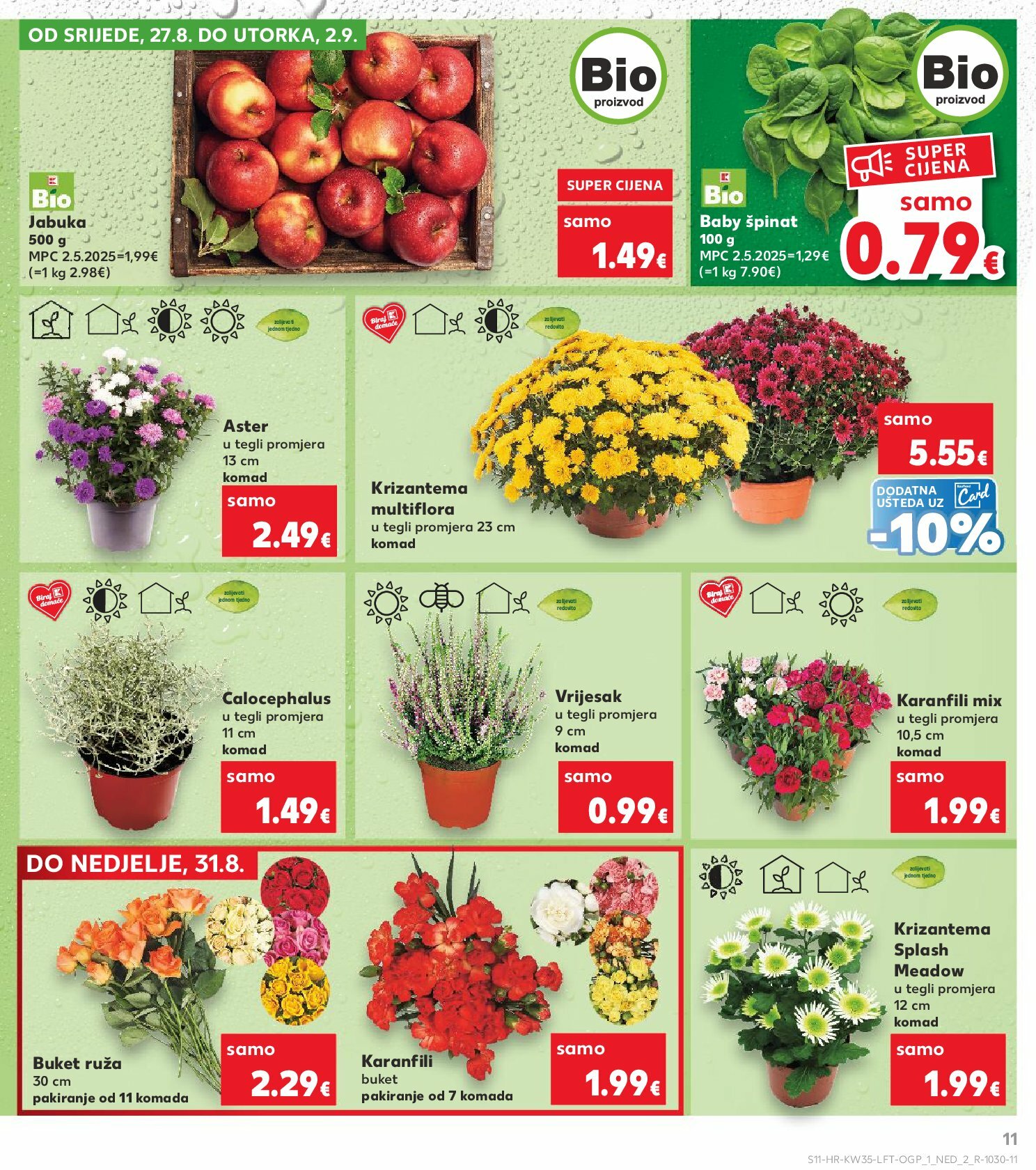 kaufland - Prelistajte katalog Kaufland, vrijedi od 27.08. do 02.09. - page: 11