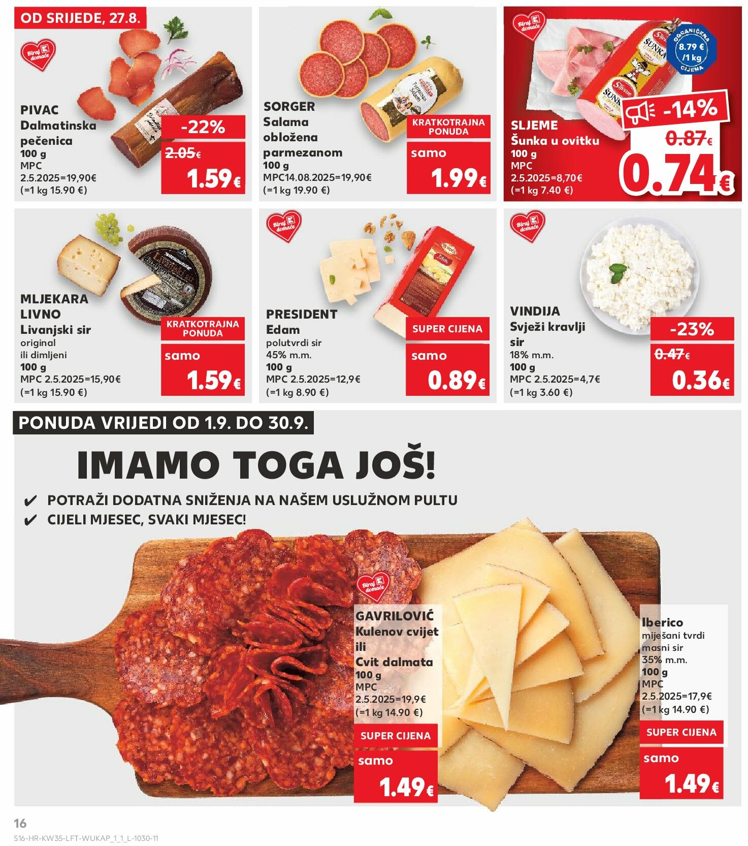 kaufland - Prelistajte katalog Kaufland, vrijedi od 27.08. do 02.09. - page: 16