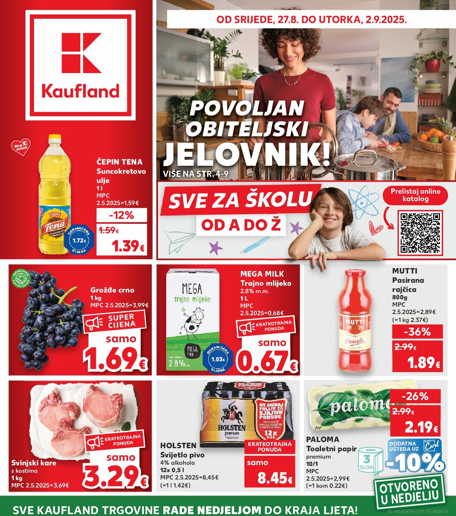 kaufland - Prelistajte katalog Kaufland, vrijedi od 27.08. do 02.09.