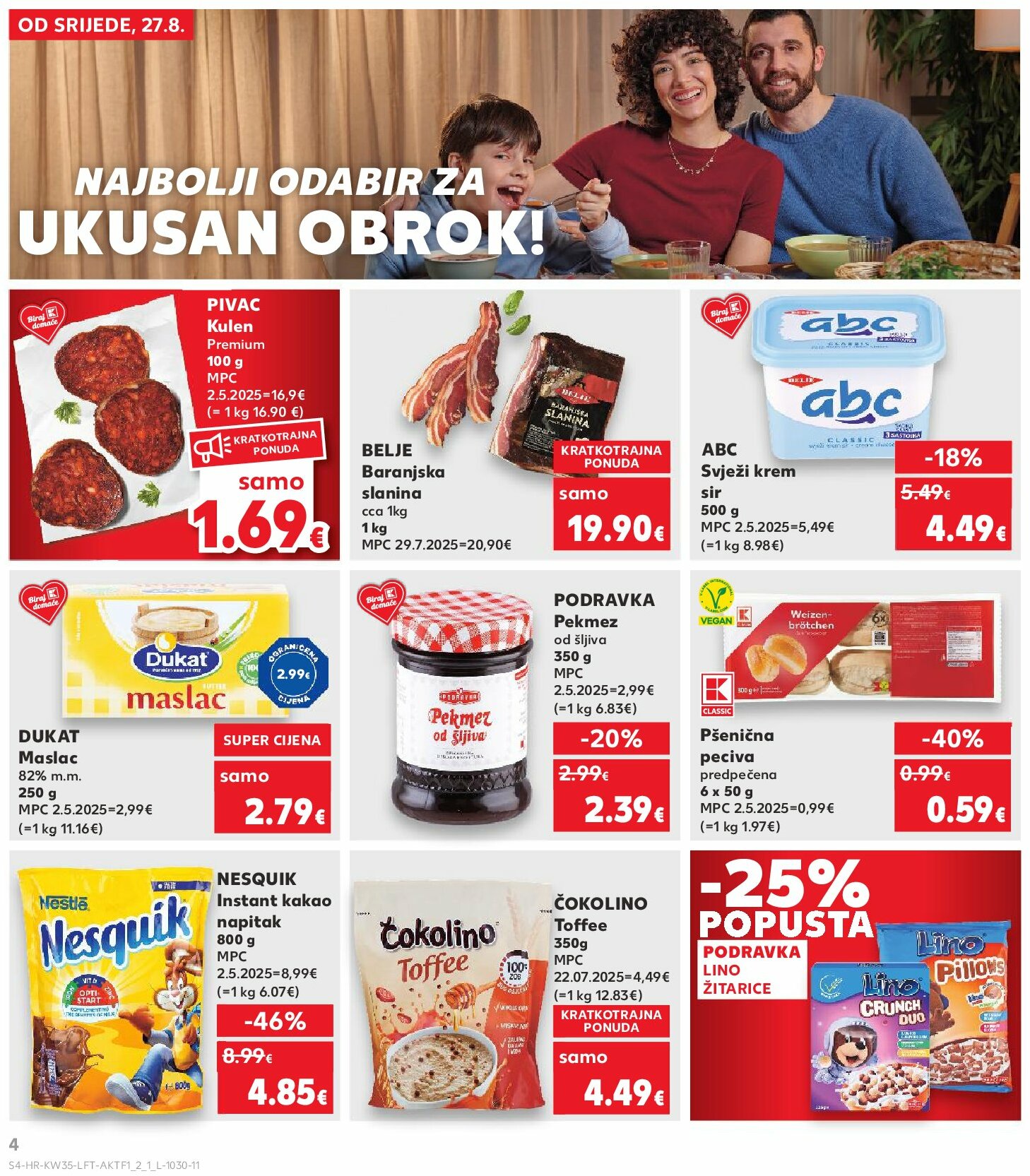 kaufland - Prelistajte katalog Kaufland, vrijedi od 27.08. do 02.09. - page: 4