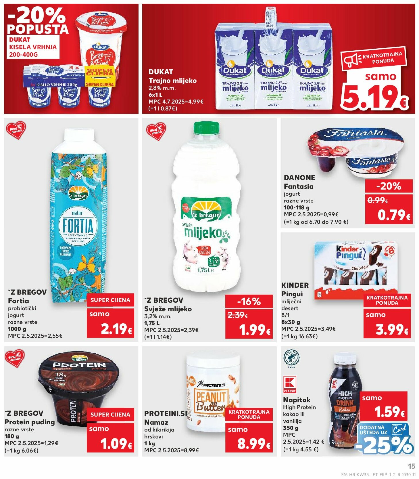 kaufland - Prelistajte katalog Kaufland, vrijedi od 27.08. do 02.09. - page: 15