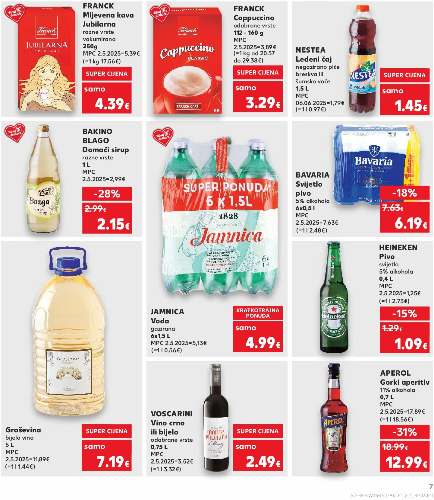 kaufland - Prelistajte katalog Kaufland, vrijedi od 27.08. do 02.09. - page: 7