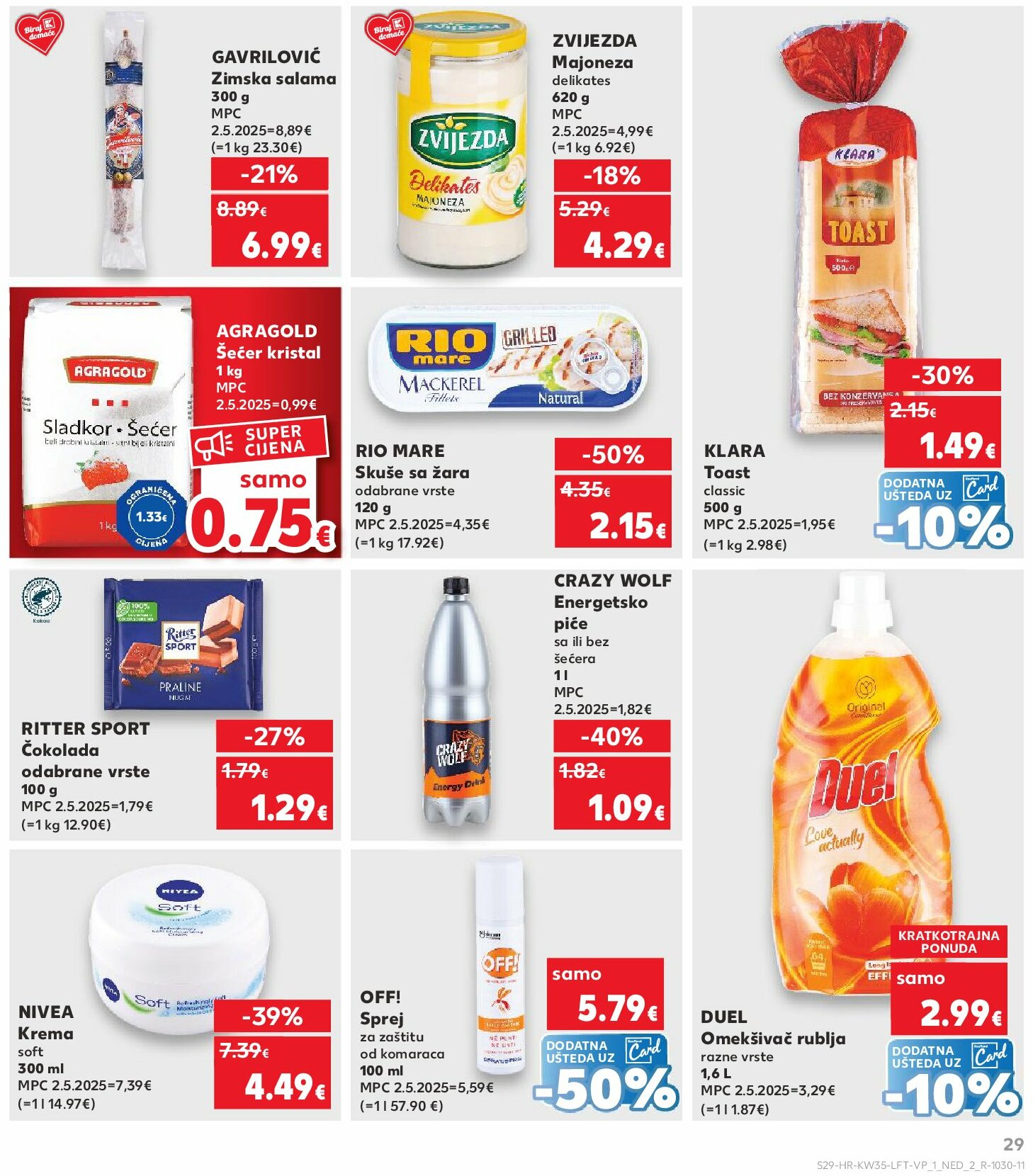 kaufland - Prelistajte katalog Kaufland, vrijedi od 27.08. do 02.09. - page: 29