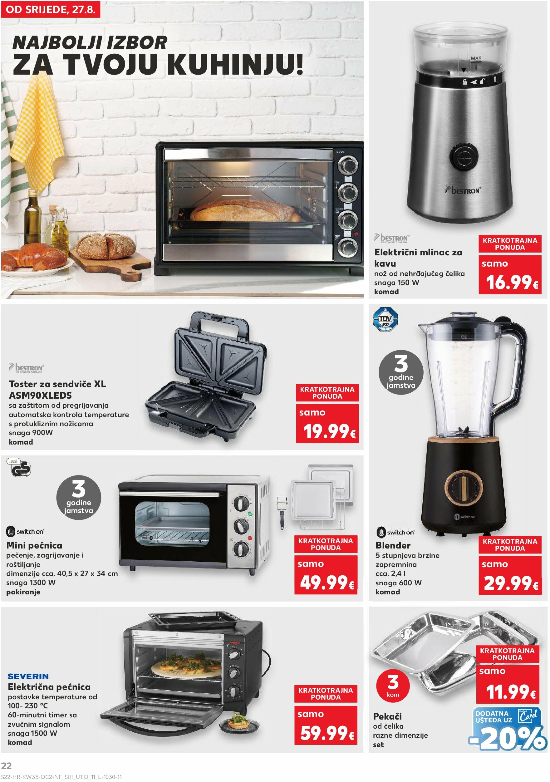kaufland - Prelistajte katalog Kaufland - Parkside, vrijedi od 27.08. do 02.09. - page: 22