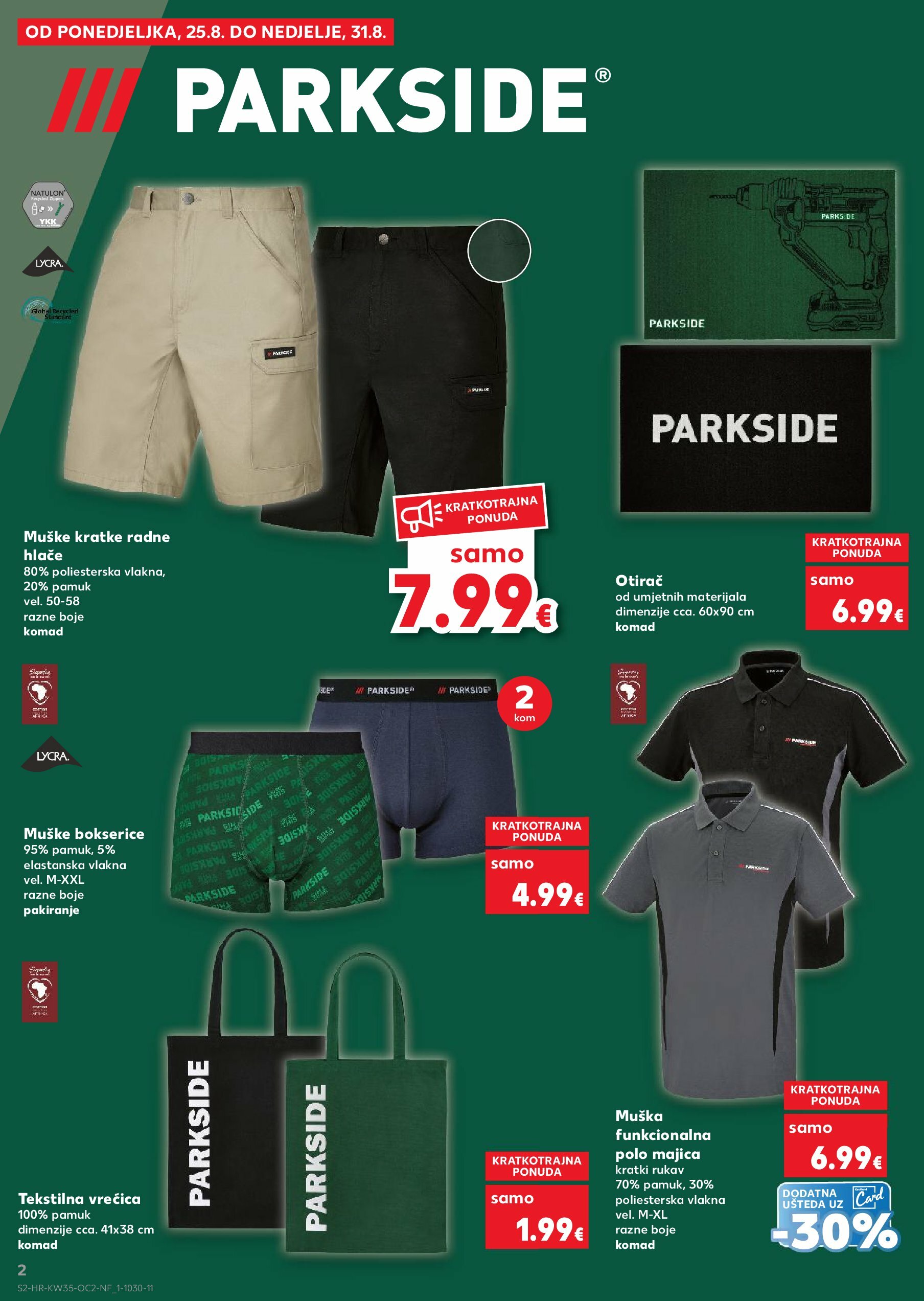 kaufland - Prelistajte katalog Kaufland - Parkside, vrijedi od 27.08. do 02.09. - page: 2