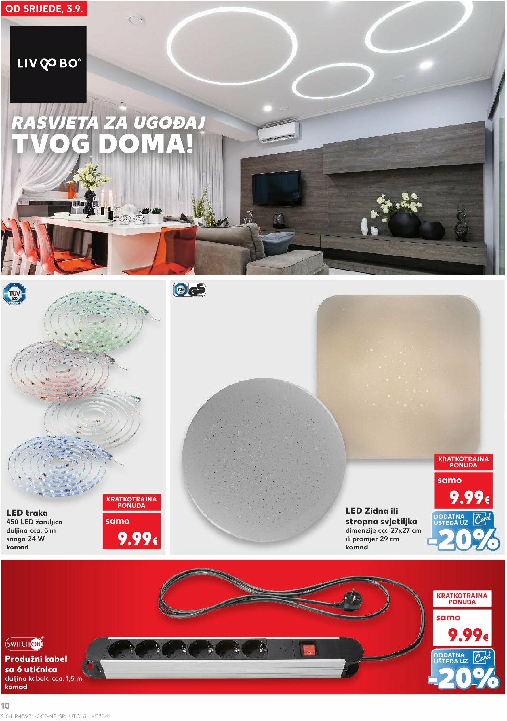 kaufland - Prelistajte katalog Kaufland - Neprehrambenih proizvoda, vrijedi od 03.09. do 09.09. - page: 10