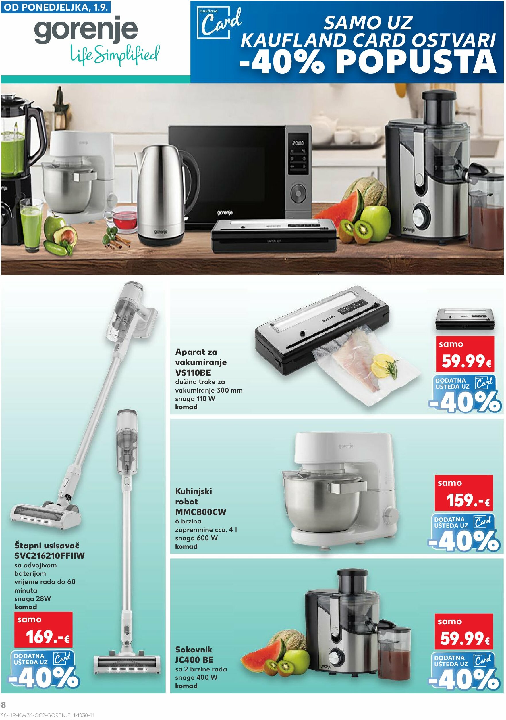 kaufland - Prelistajte katalog Kaufland - Neprehrambenih proizvoda, vrijedi od 03.09. do 09.09. - page: 8