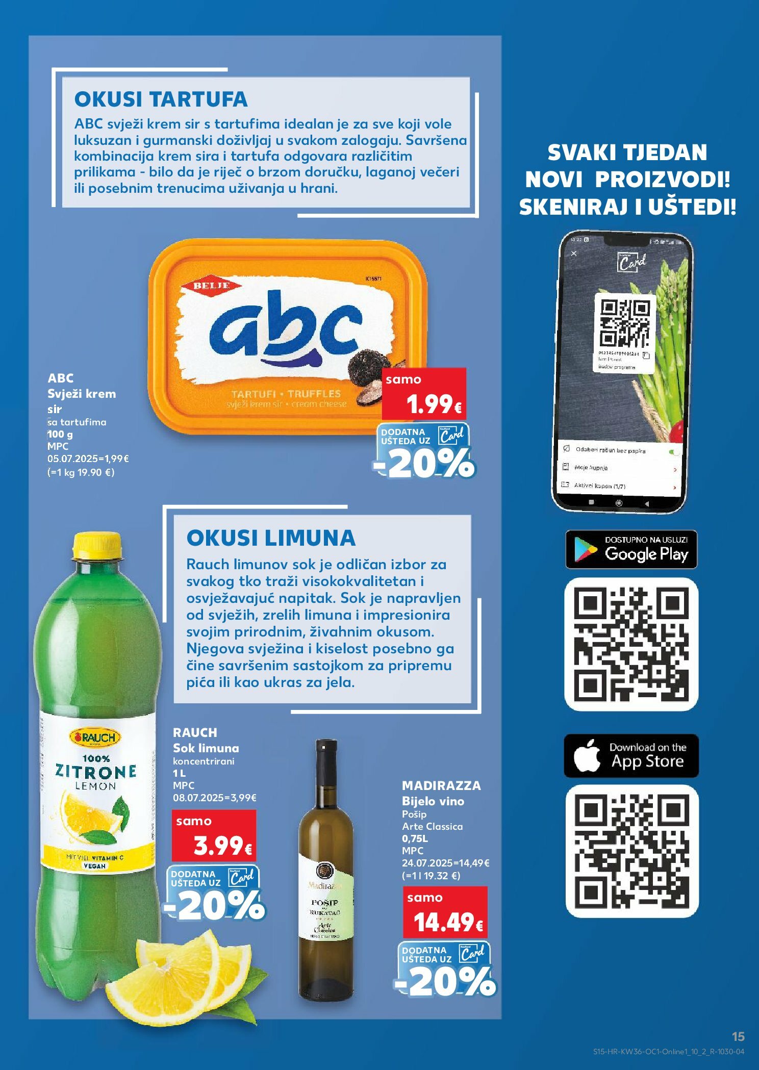 kaufland - Prelistajte katalog Kaufland - Želiš još bogatiju ponudu, vrijedi od 03.09. do 09.09. - page: 15